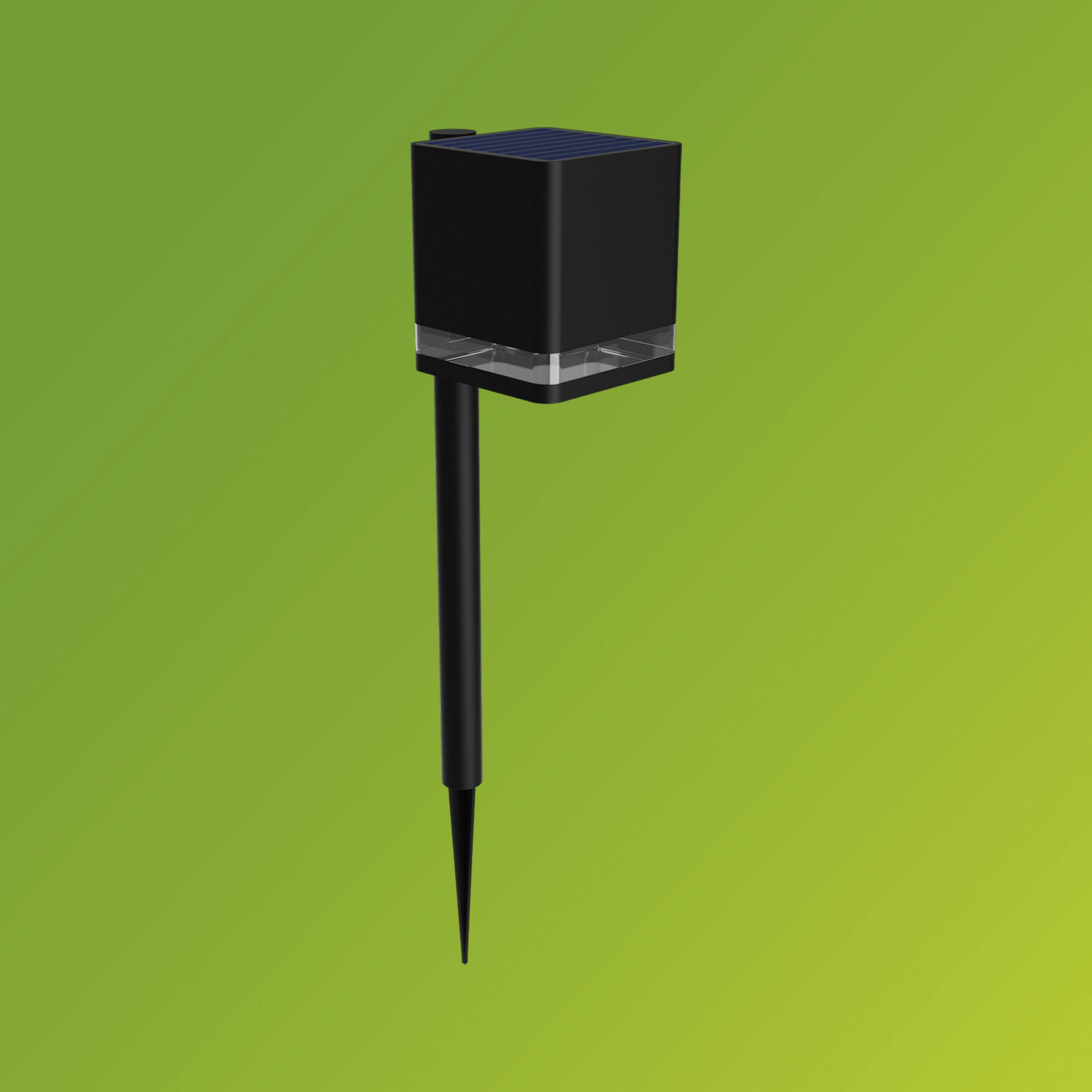 Philips LED 929004658801 Virona Solar-Außenstandleuchte LED LED fest eingebaut 1.8 W Schwarz