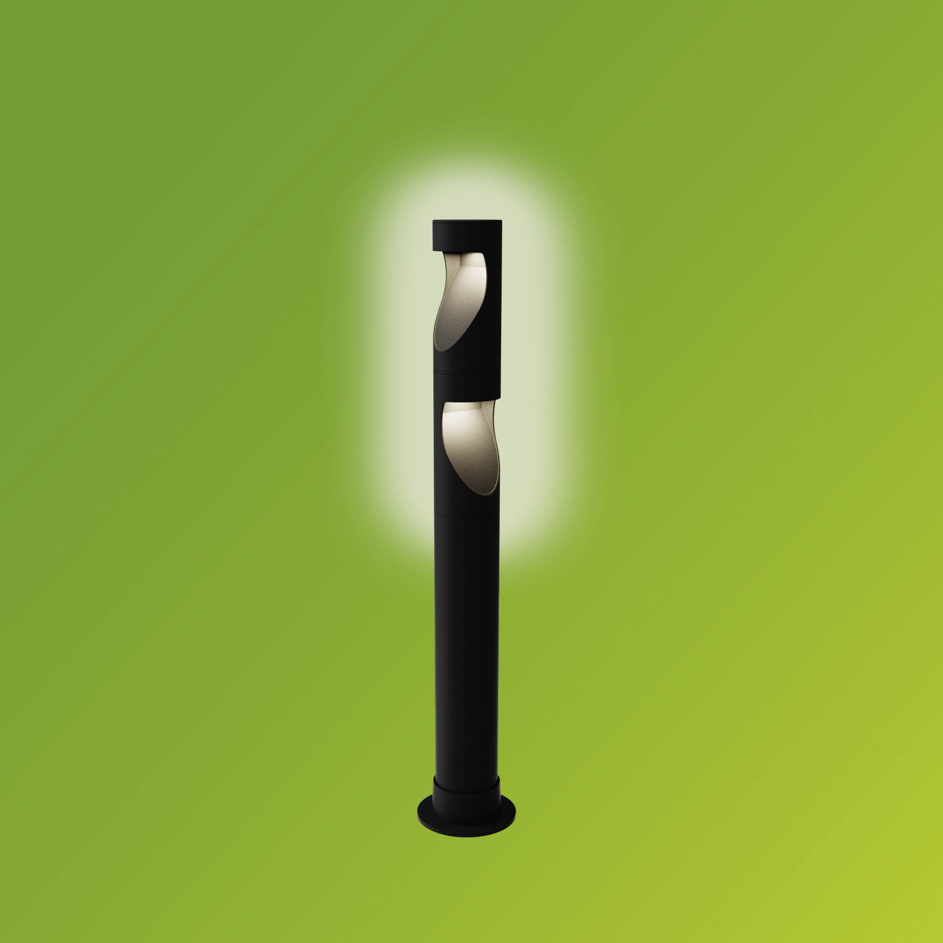 Philips LED 929004659601 Desi LED-Außenstandleuchte LED 1.5W Schwarz