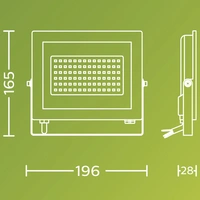 Philips LED Lois 929004642101 LED-Außenstrahler 50 W Leuchtfarben: Kaltweiß Philips LED Lois 929004642101 LED-Außenstrahler 50 W Leuchtfarben: Kaltweiß