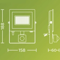 Philips LED Lois 929004643301 LED-Außenstrahler mit Bewegungsmelder 14 W Leuchtfarben: Kaltweiß Philips LED Lois 929004643301 LED-Außenstrahler mit Bewegungsmelder 14 W Leuchtfarben: Kaltweiß