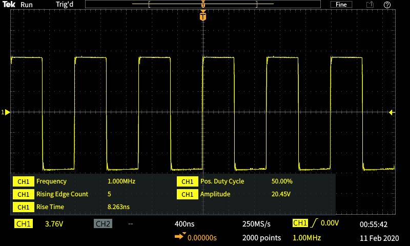 Tektronix TBS1052C-EDU Digital-Oszilloskop 50 MHz 2-Kanal 1 GSa/s 20 kpts 1 St.