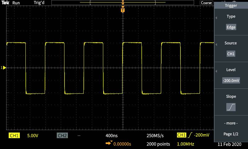 Tektronix TBS1052C-EDU Digital-Oszilloskop 50 MHz 2-Kanal 1 GSa/s 20 kpts 1 St.