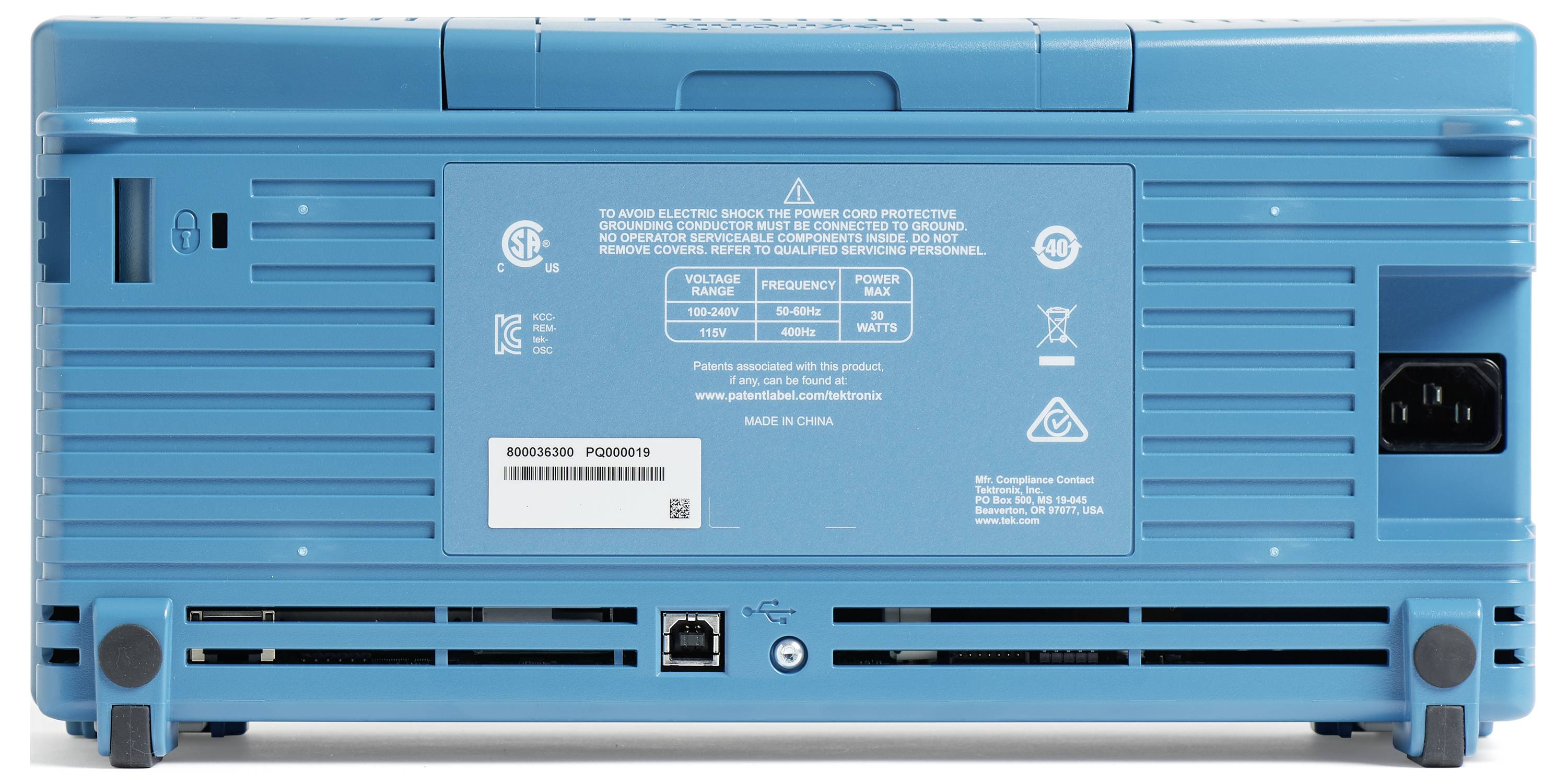 Tektronix TBS1052C-EDU Digital-Oszilloskop 50MHz 2-Kanal 1 GSa/s 20 kpts 1St.