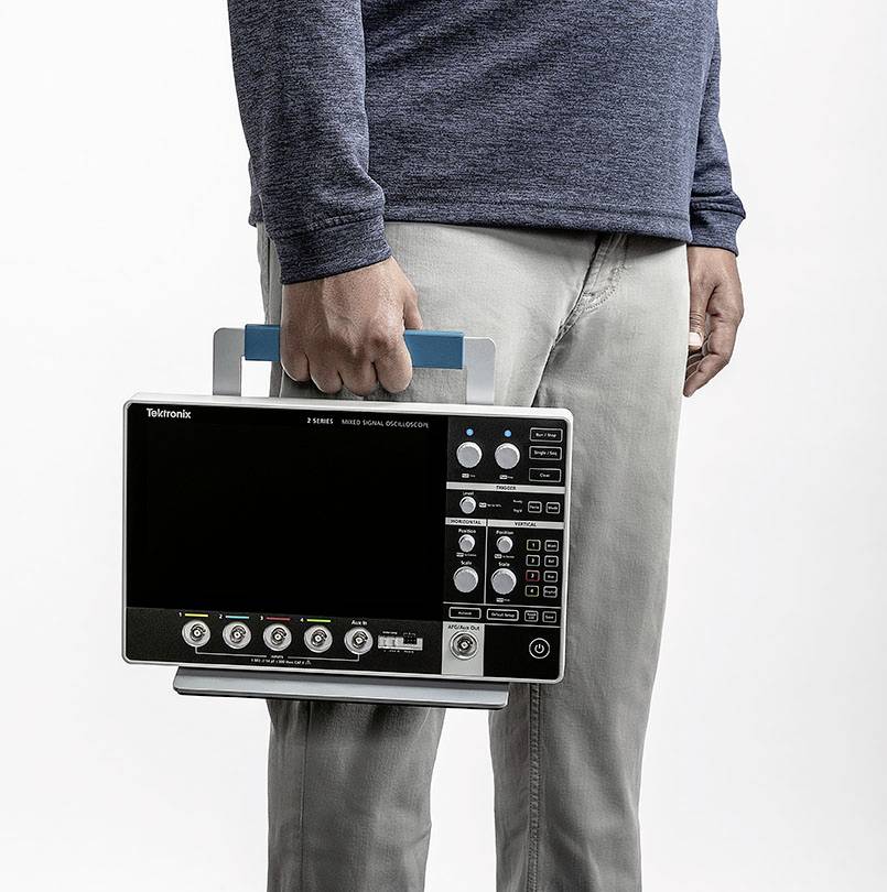 Tektronix MSO24-EDU 2-BW-200 Digital-Oszilloskop 200MHz 1.25 GSa/s 10000 kpts 1St.