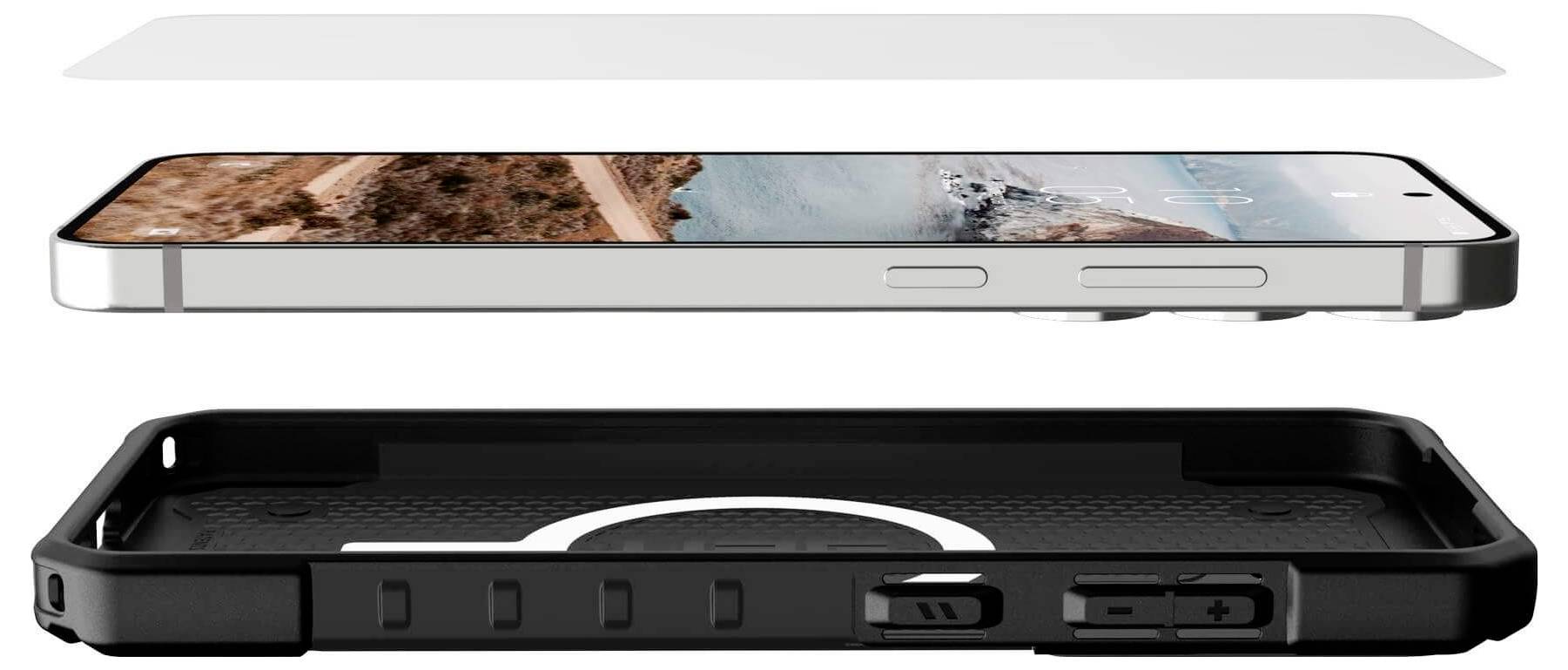 Urban Armor Gear UAG Tempered Glass Galaxy S25+/S24+ Displayschutzglas Samsung Galaxy S25+, Galaxy S24+ 1 St. 24447011NA