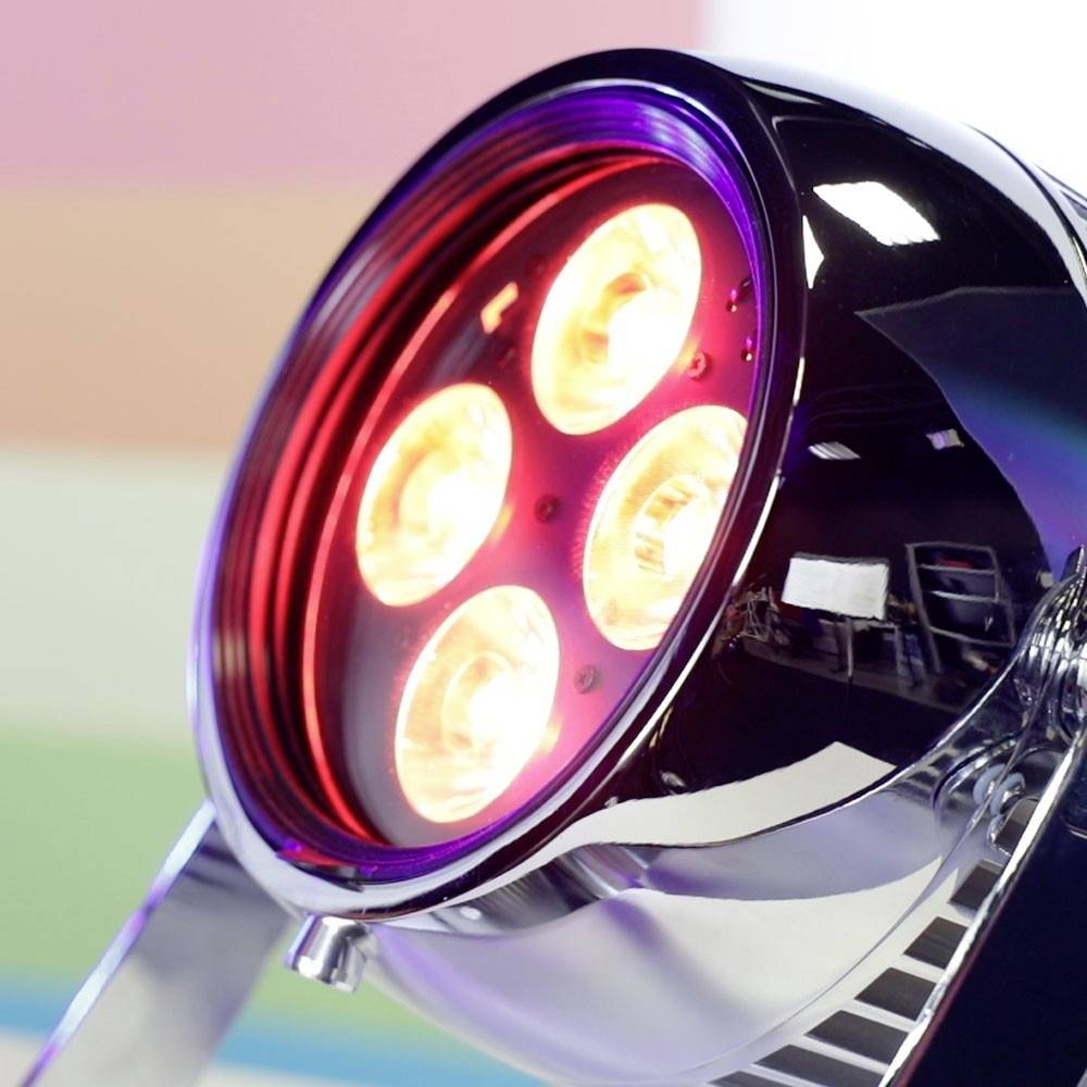 Cameo ZENIT® B60 B LSD LED-PAR-Scheinwerfer Anzahl LEDs (Details): 4 15W Schwarz