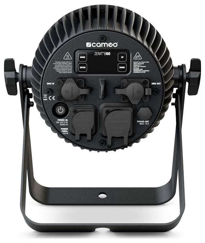 Cameo ZENIT® B60 B LSD LED-PAR-Scheinwerfer Anzahl LEDs (Details): 4 15W Schwarz