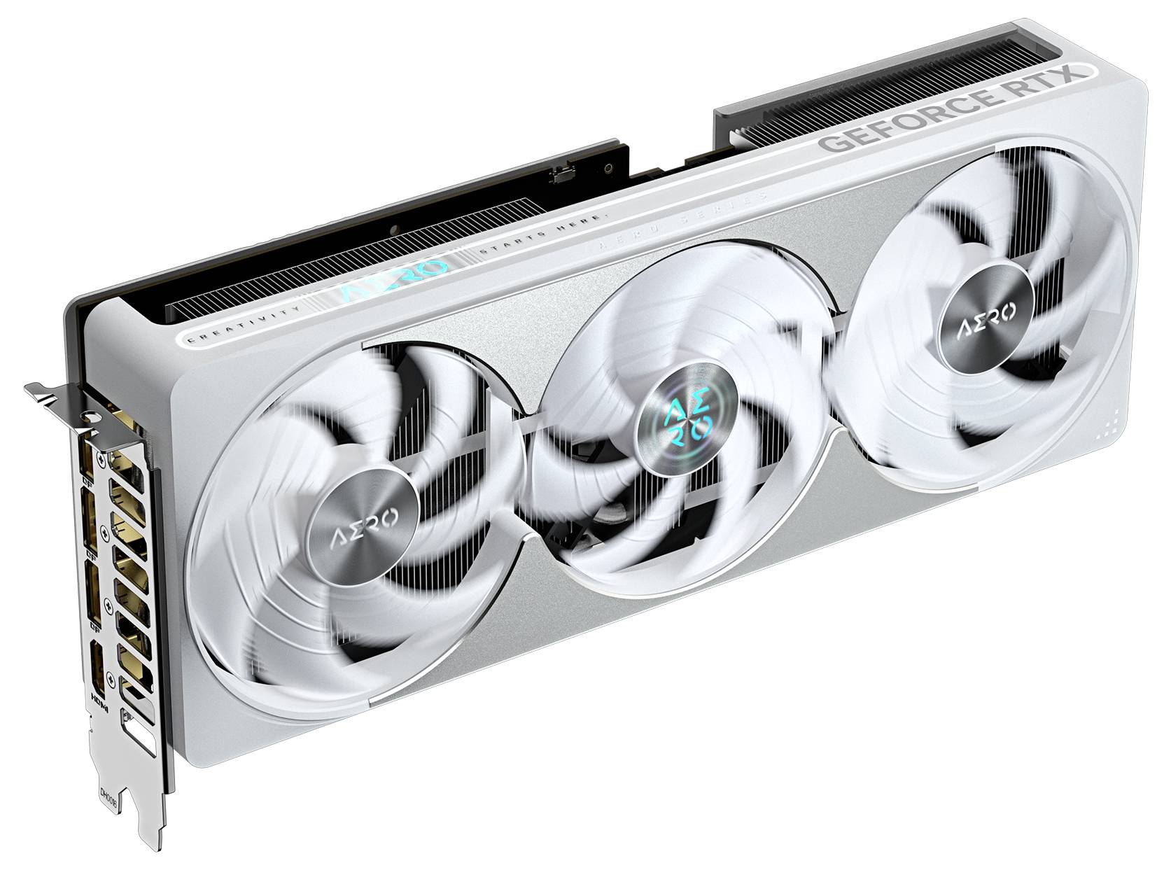 Gigabyte Grafikkarte Nvidia RTX 5080 AERO OC SFF 16GB GDDR7-RAM PCIe x16 HDMI® 2.1, DisplayPort 2.1