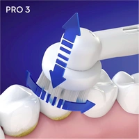 Oral-B PRO 3 3000 Sensitive Clean White 4210201291237 Elektrische Zahnbürste Rotierend/Oszilierend/ Oral-B PRO 3 3000 Sensitive Clean White 4210201291237 Elektrische Zahnbürste Rotierend/Oszilierend/