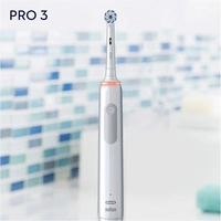 Oral-B PRO 3 3000 Sensitive Clean White 4210201291237 Elektrische Zahnbürste Rotierend/Oszilierend/ Oral-B PRO 3 3000 Sensitive Clean White 4210201291237 Elektrische Zahnbürste Rotierend/Oszilierend/