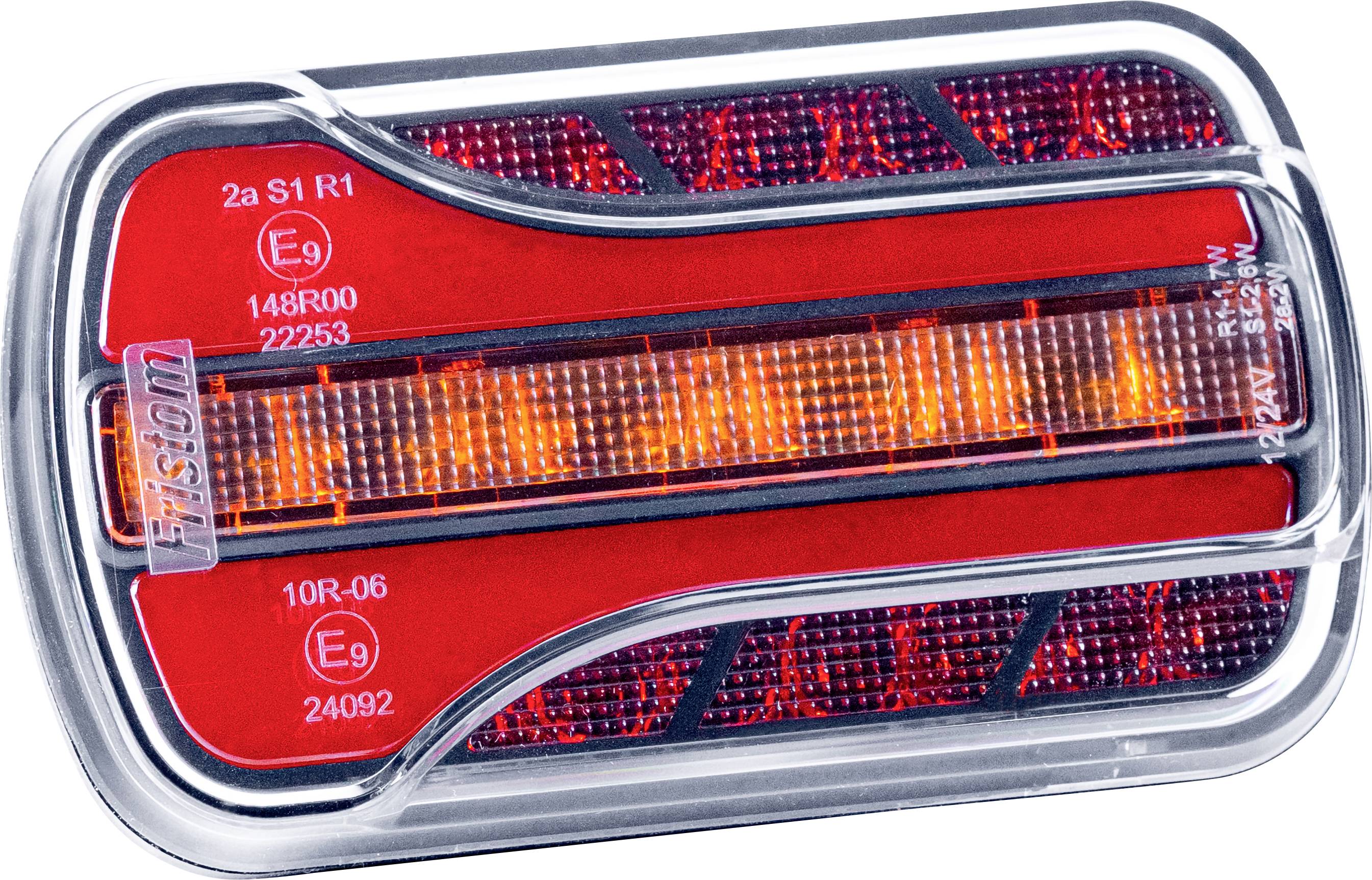 Fristom Anhänger-Rückleuchte Offene Kabelenden Blinker, Bremslicht, Rückleuchte hinten 12 V/DC, 24 V/DC, 36 V/DC