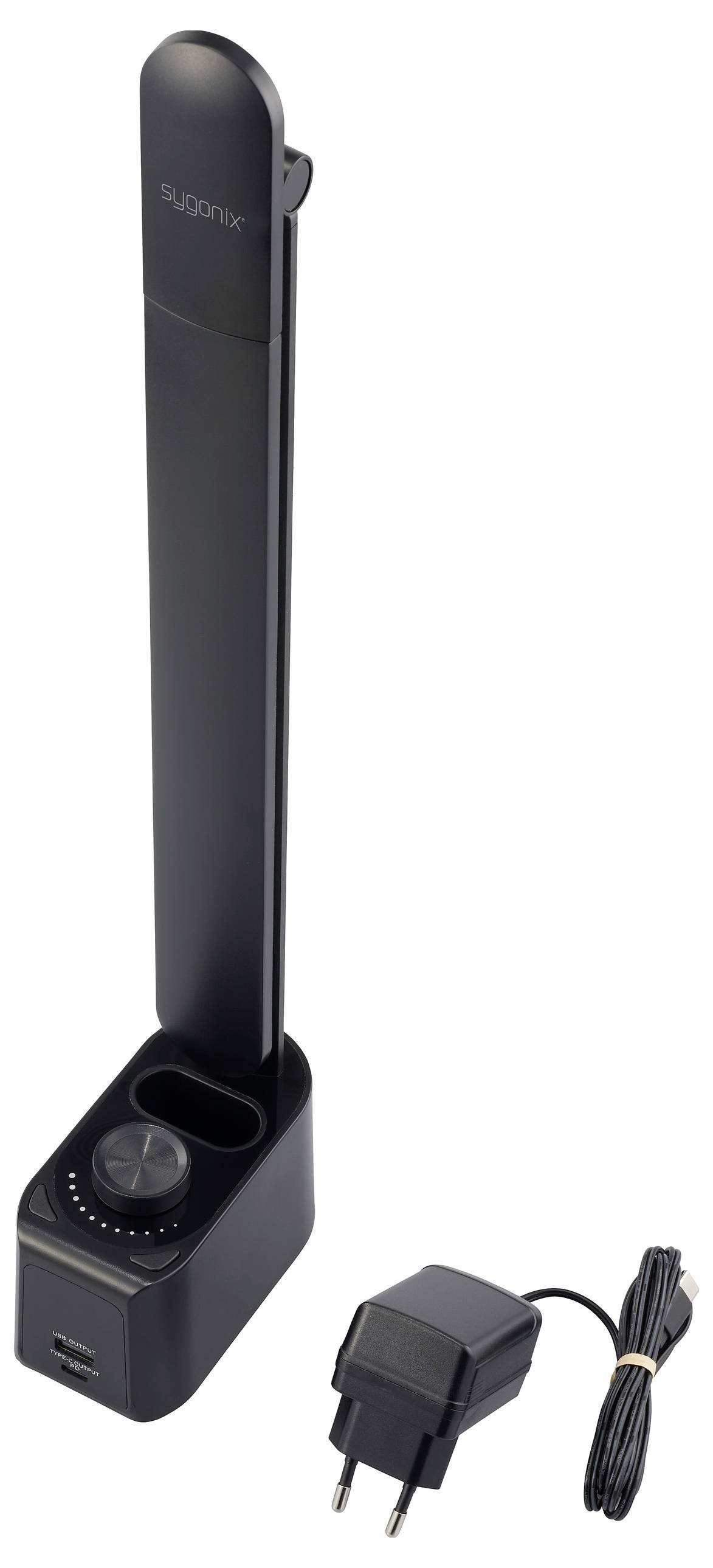 Sygonix SY-6770690 LED-Schreibtischleuchte LED LED EEK: F (A - G) Schwarz