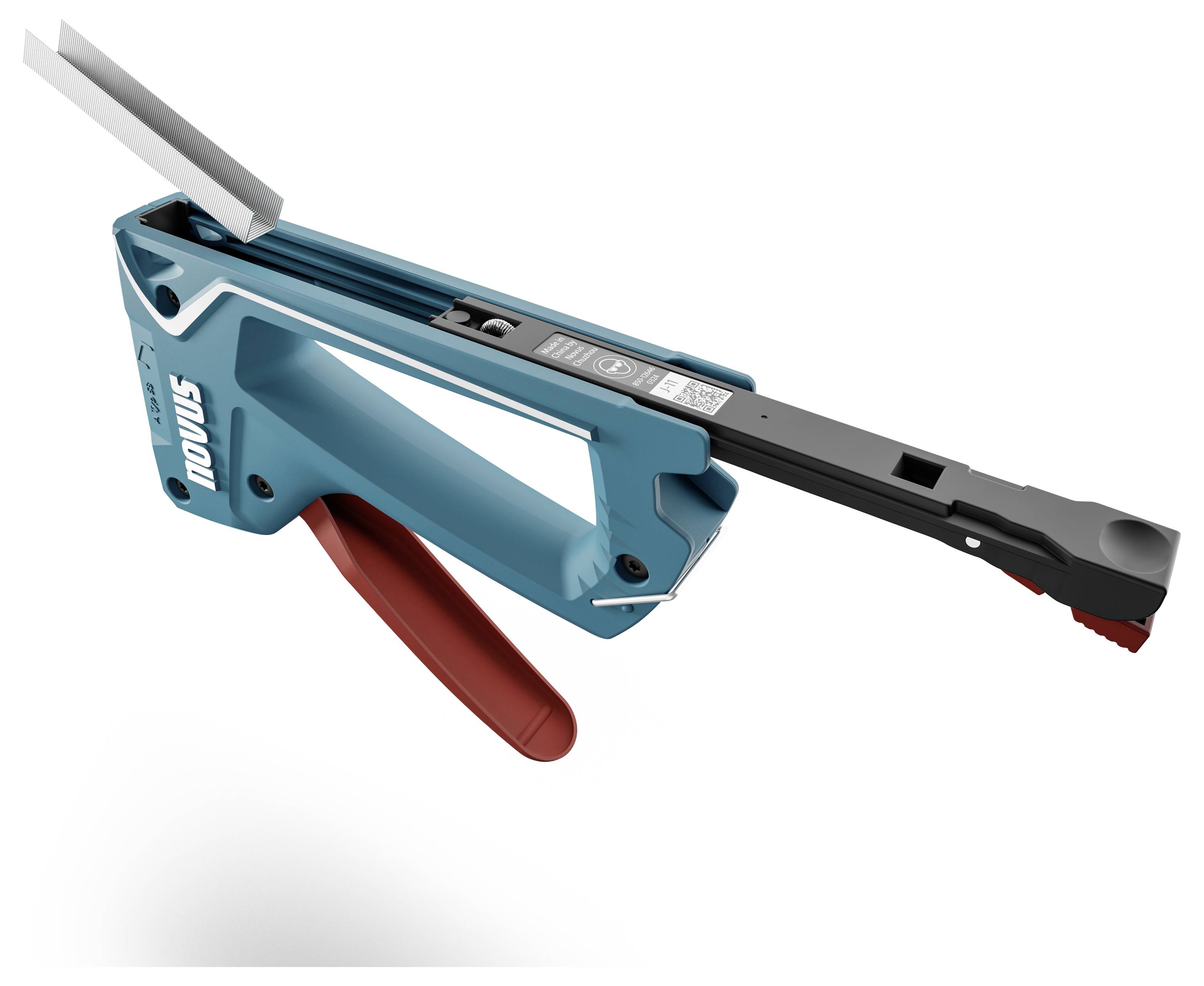 Novus Tools J-11 030-0455 Handtacker Klammernlänge 4 - 8mm