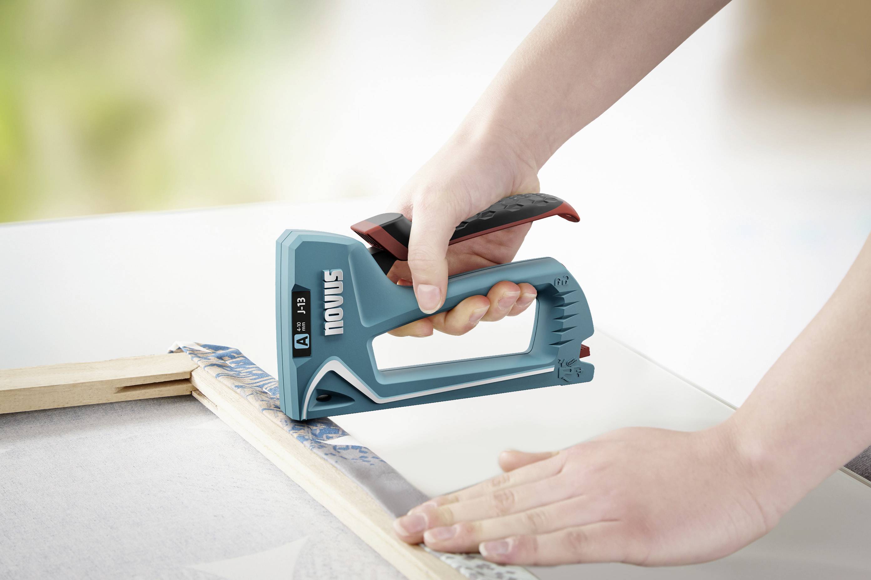 Novus Tools J-13 030-0456 Handtacker Klammernlänge 4 - 10mm