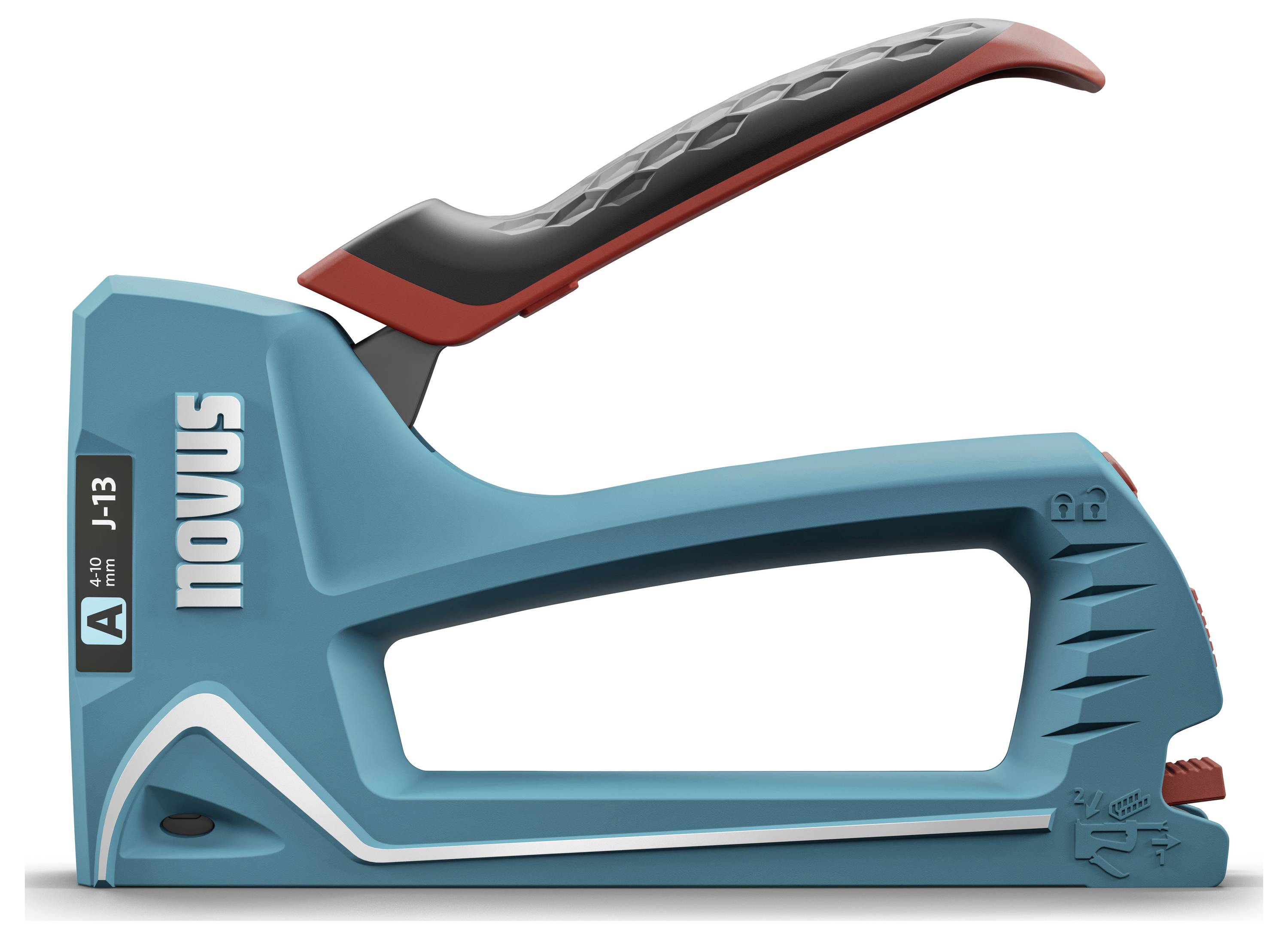 Novus Tools J-13 030-0456 Handtacker Klammernlänge 4 - 10mm