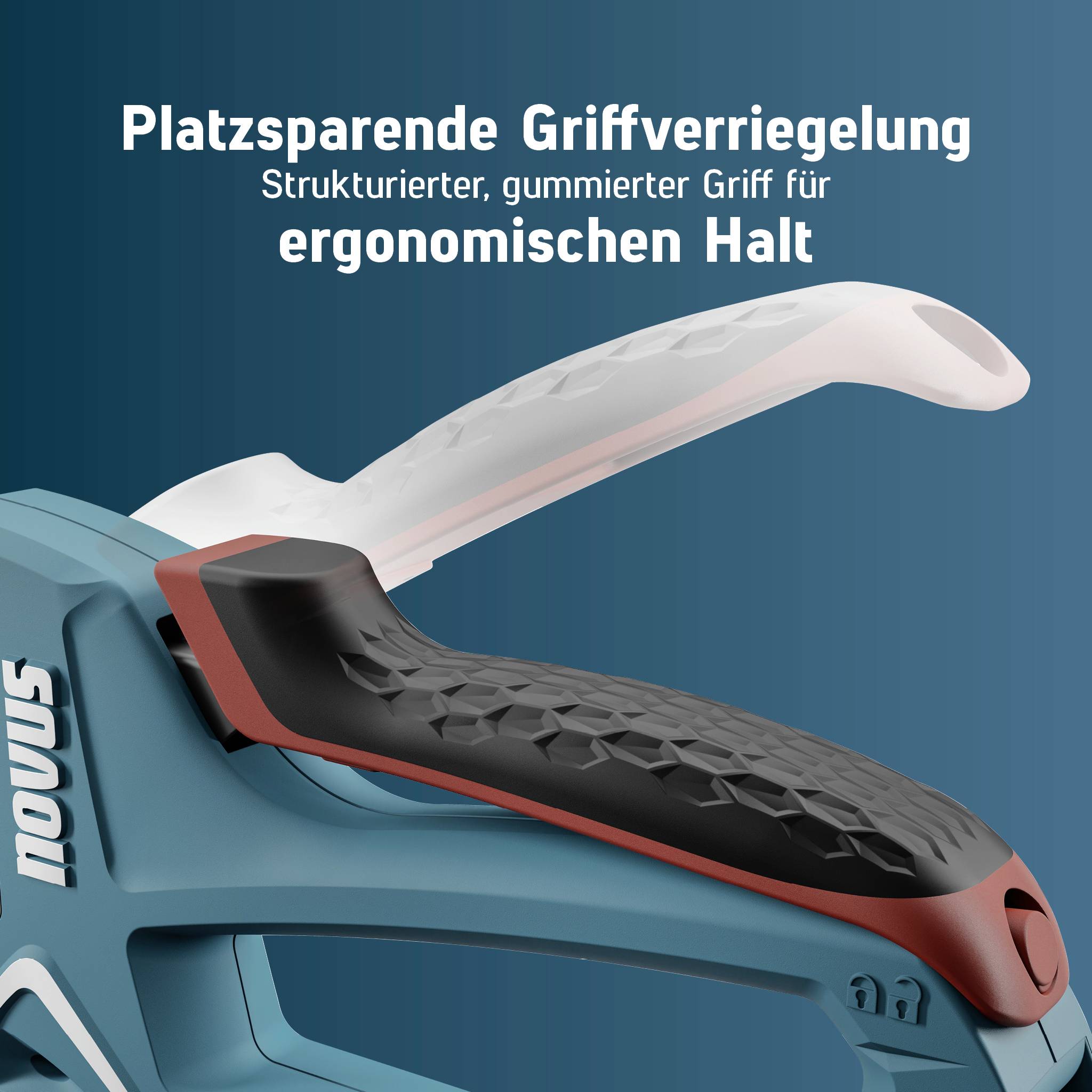 Novus Tools J-15 030-0457 Handtacker Klammernlänge 4 - 10mm