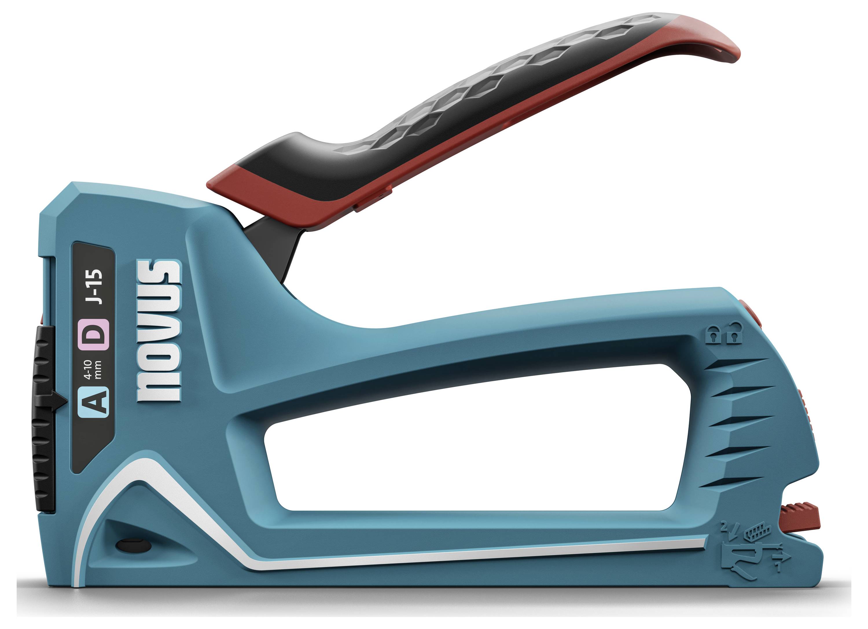 Novus Tools J-15 030-0457 Handtacker Klammernlänge 4 - 10 mm