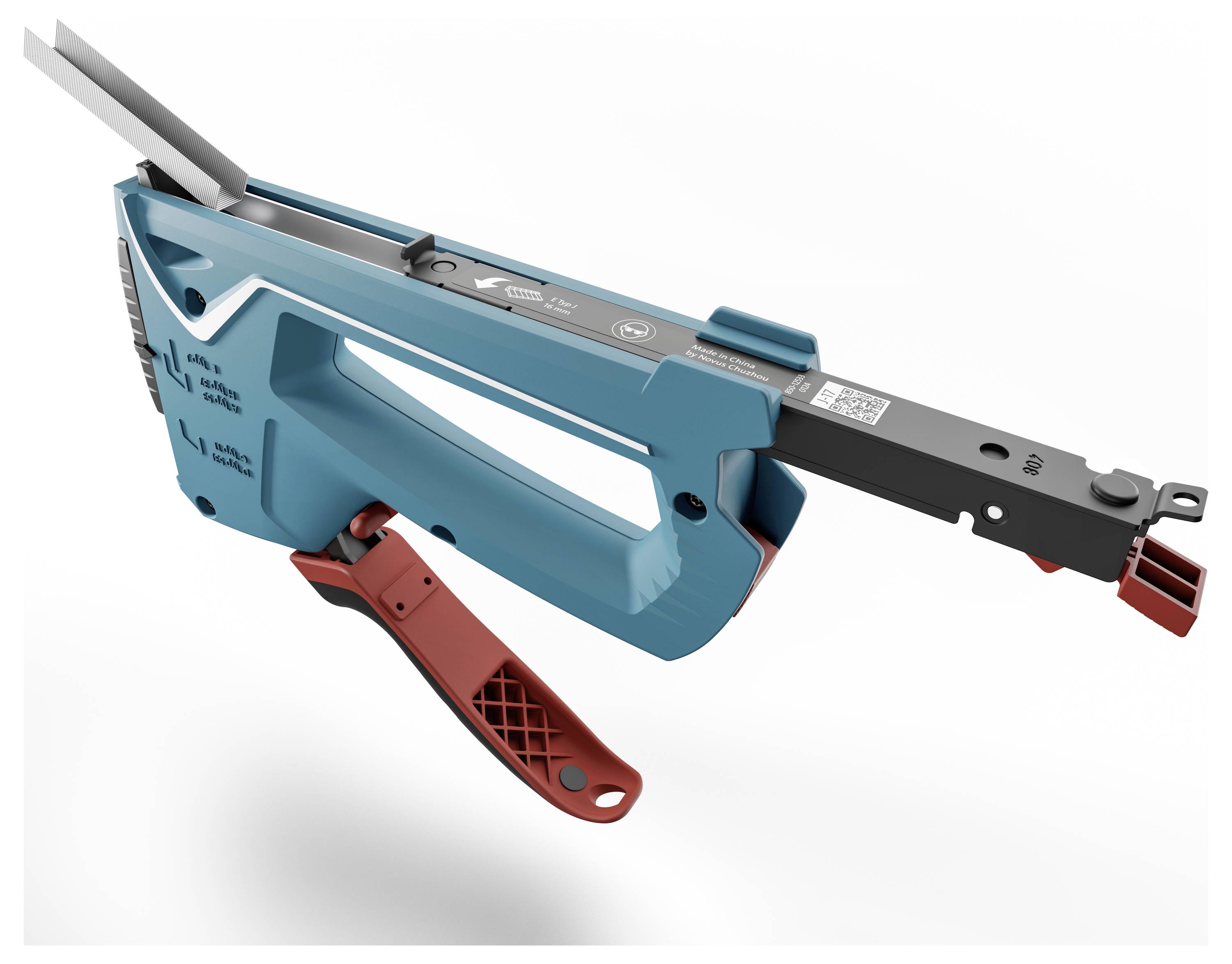 Novus Tools J-17 030-0458 Handtacker Klammernlänge 6 - 14mm