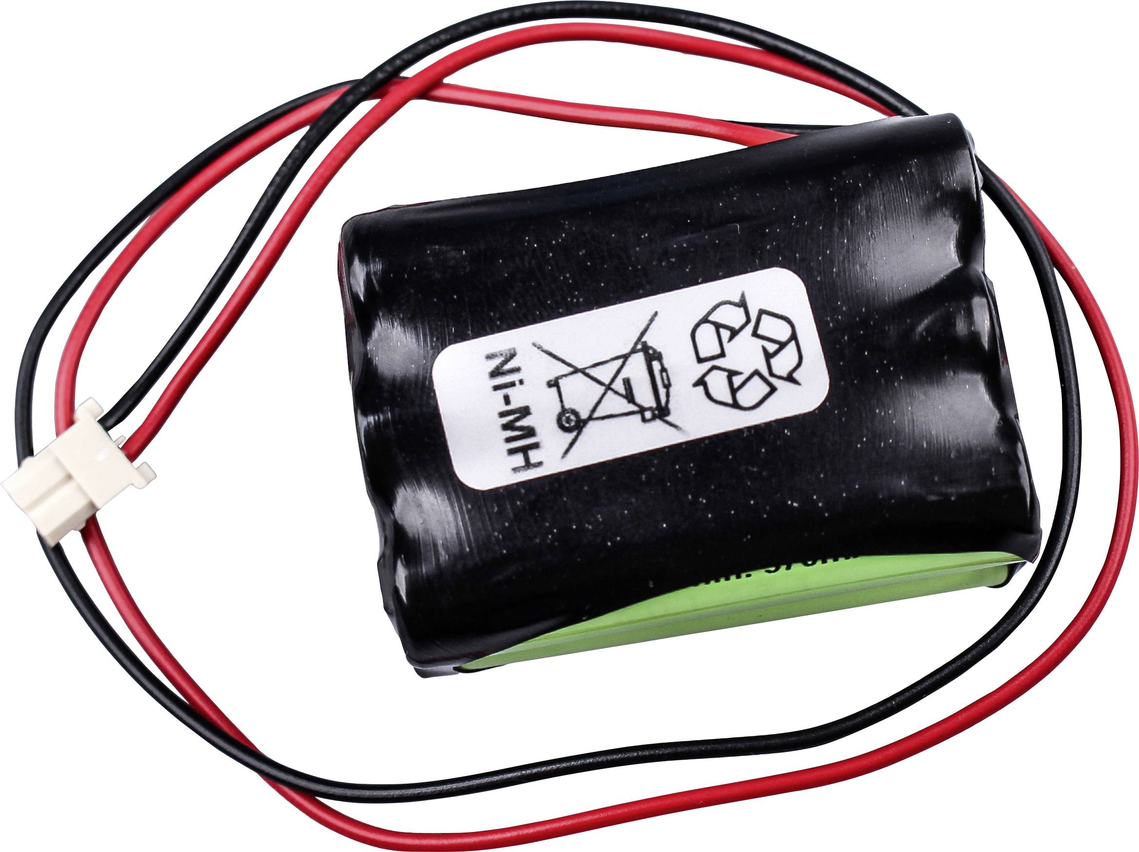 Mexcel NS600AAAHT Akkupack 6x Micro (AAA) hochtemperaturfähig, Stecker NiMH 7.2V 600