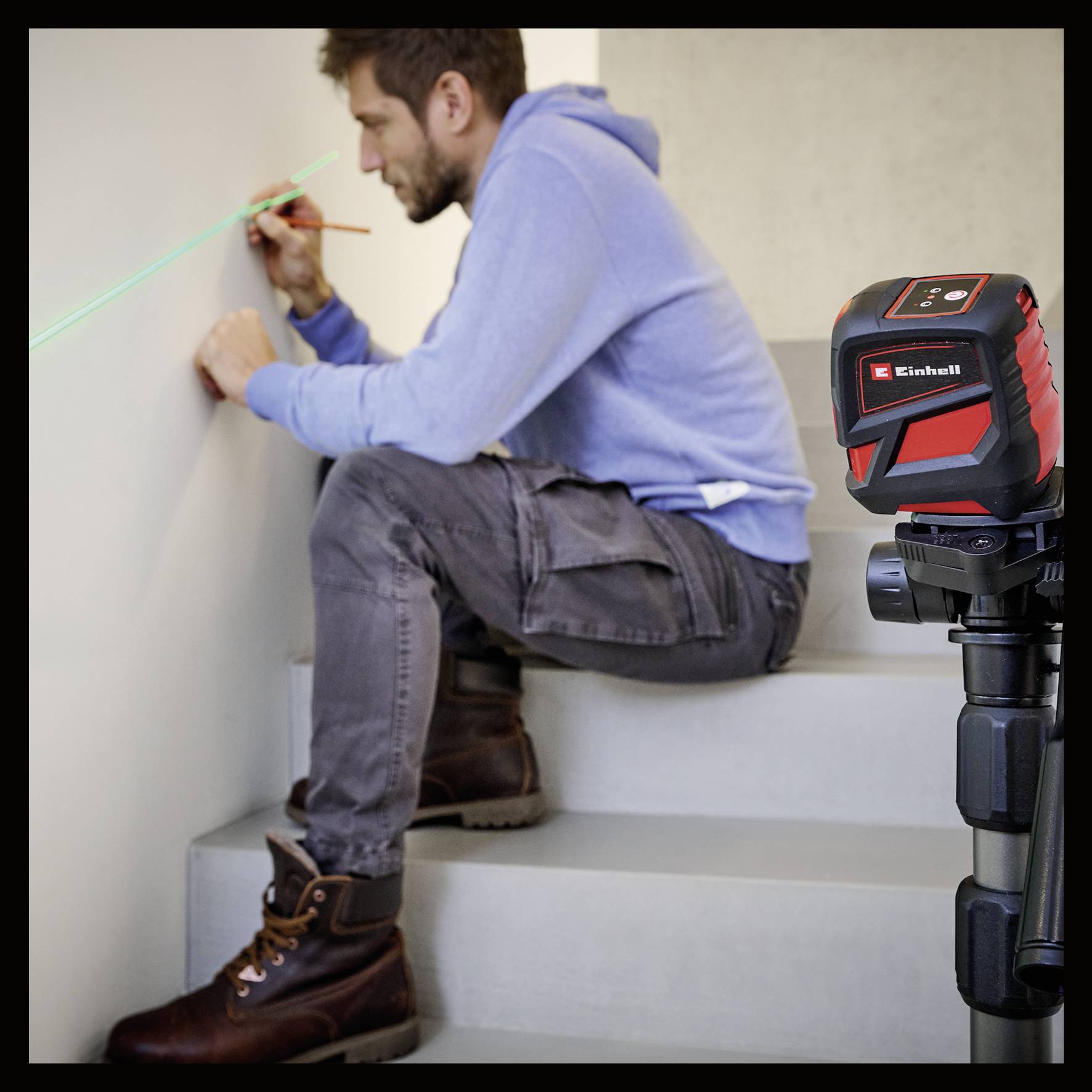 Einhell TC-LL 2 G Kreuzlinienlaser selbstnivellierend