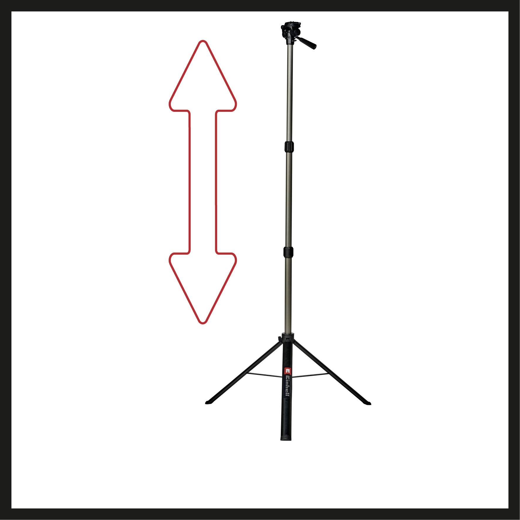 Einhell 2270116 Stativ Tripod 85 - 170cm Teleskop-Stativ