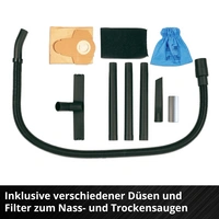 Einhell TC-VC 1812/1 S 2342500 Nass-/Trockensauger 12l Einhell TC-VC 1812/1 S 2342500 Nass-/Trockensauger 12l