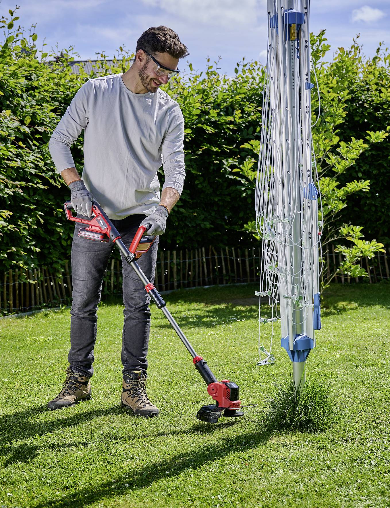 Einhell GE-CT 18/25 Li-Solo Akku-Rasentrimmer Schnittbreite (max.): 25 cm