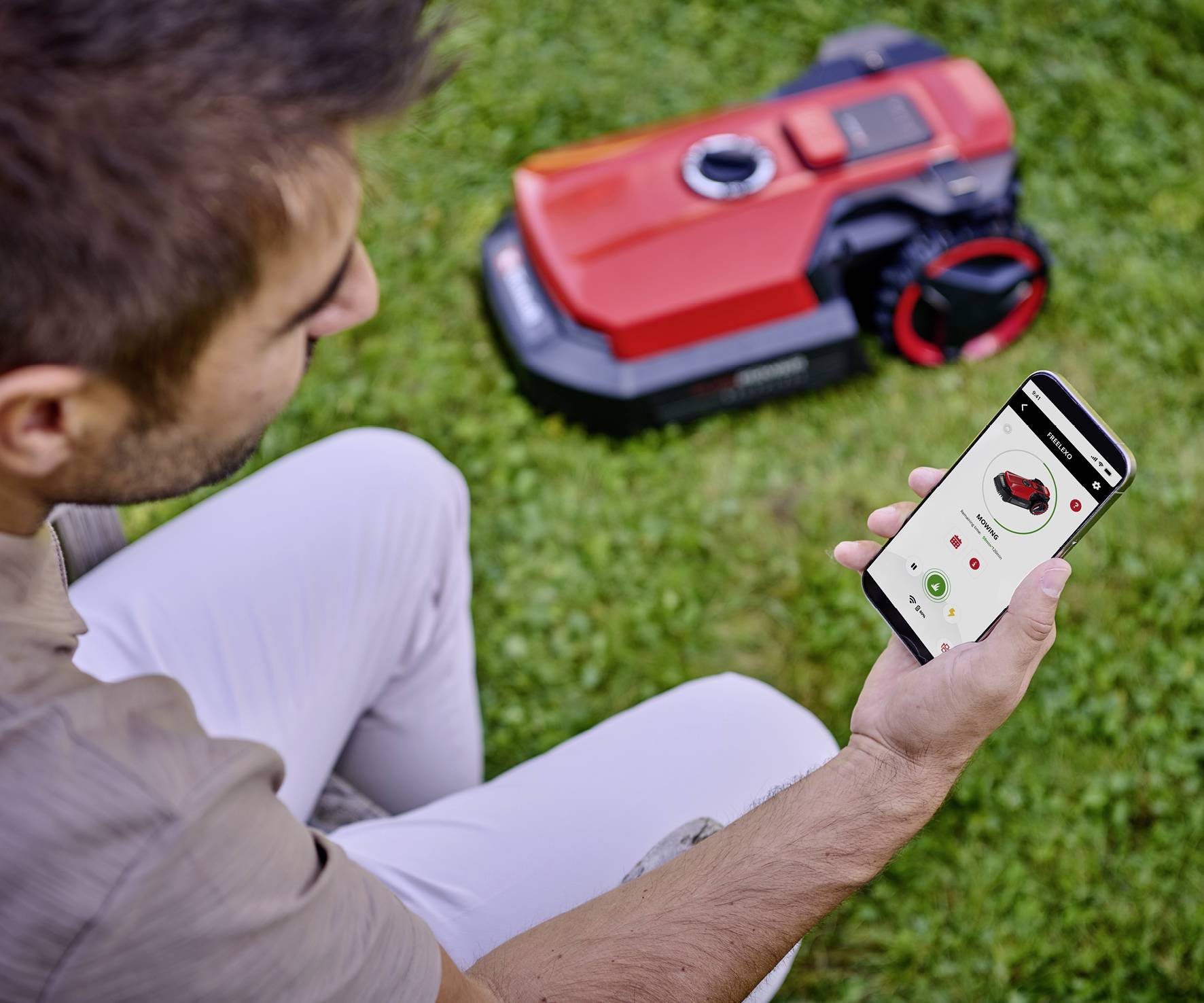 Einhell 3413935 FREELEXO 500 Mähroboter Geeignet für Fläche max. 500m²