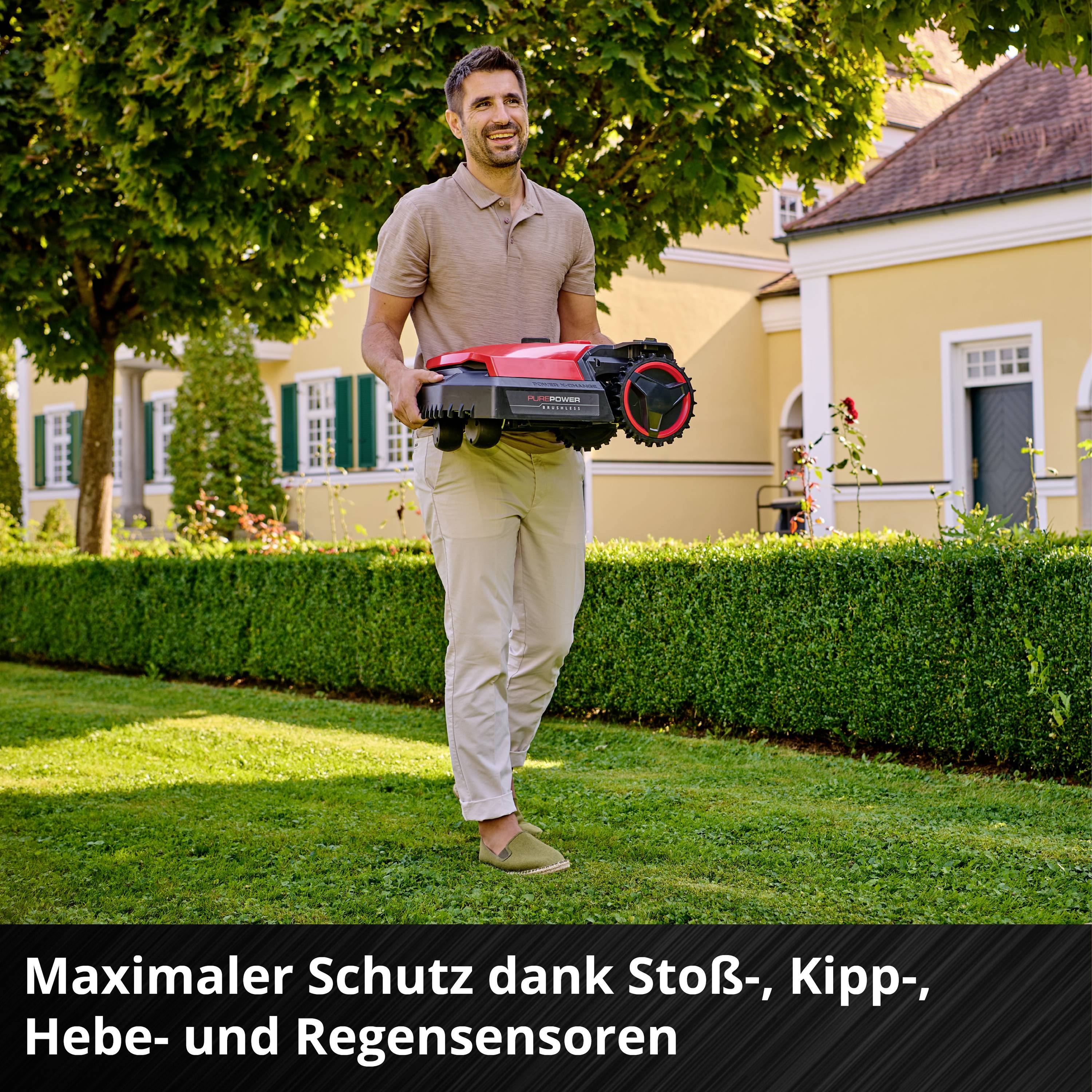 Einhell 3413935 FREELEXO 500 Mähroboter Geeignet für Fläche max. 500m²
