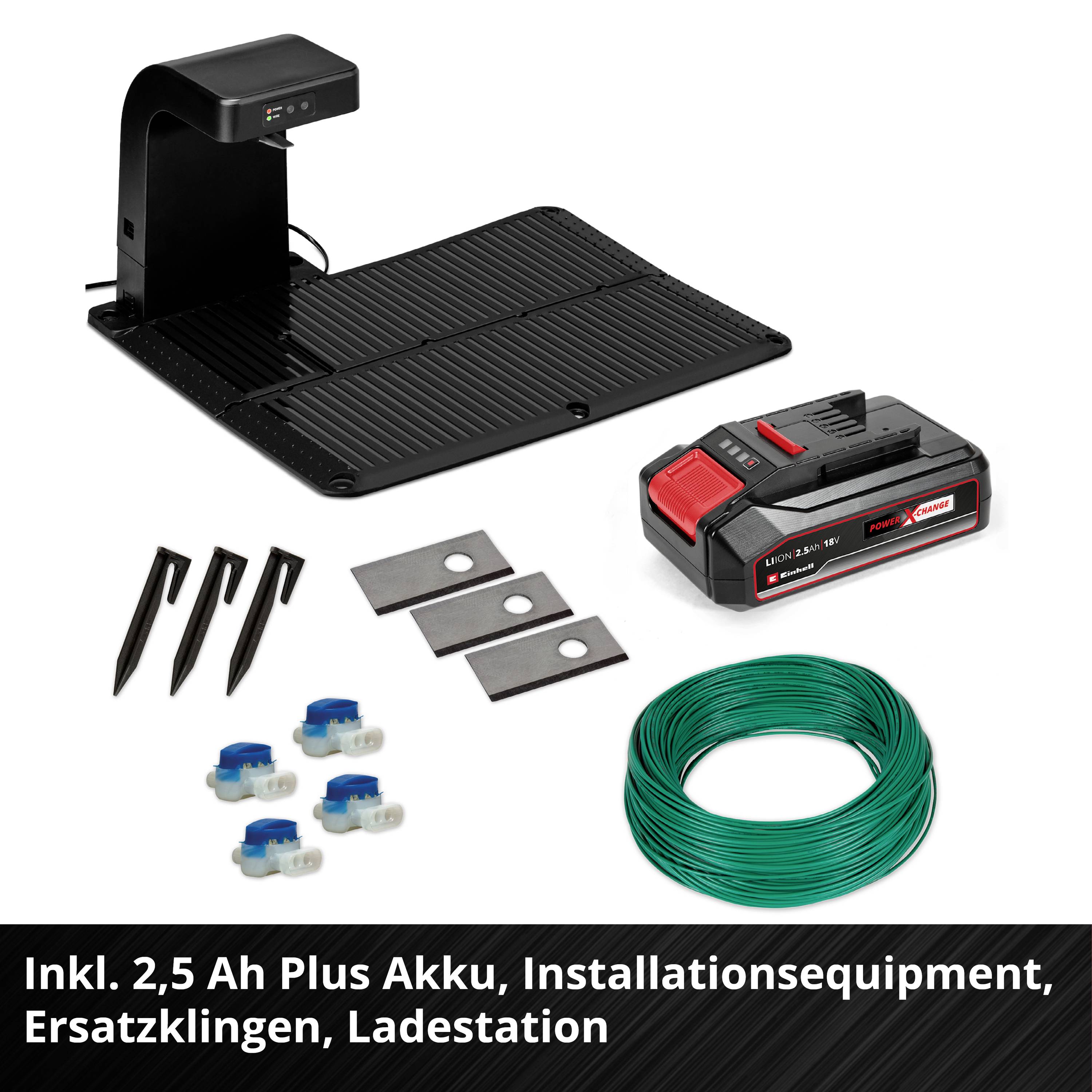 Einhell 3413935 FREELEXO 500 Mähroboter Geeignet für Fläche max. 500m²