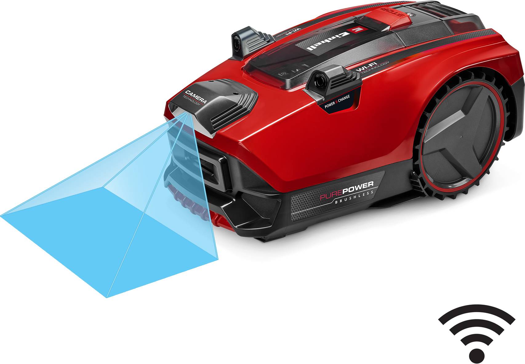 Einhell 3413975 FREELEXO CAM PLUS 600 Mähroboter Geeignet für Fläche max. 600 m²