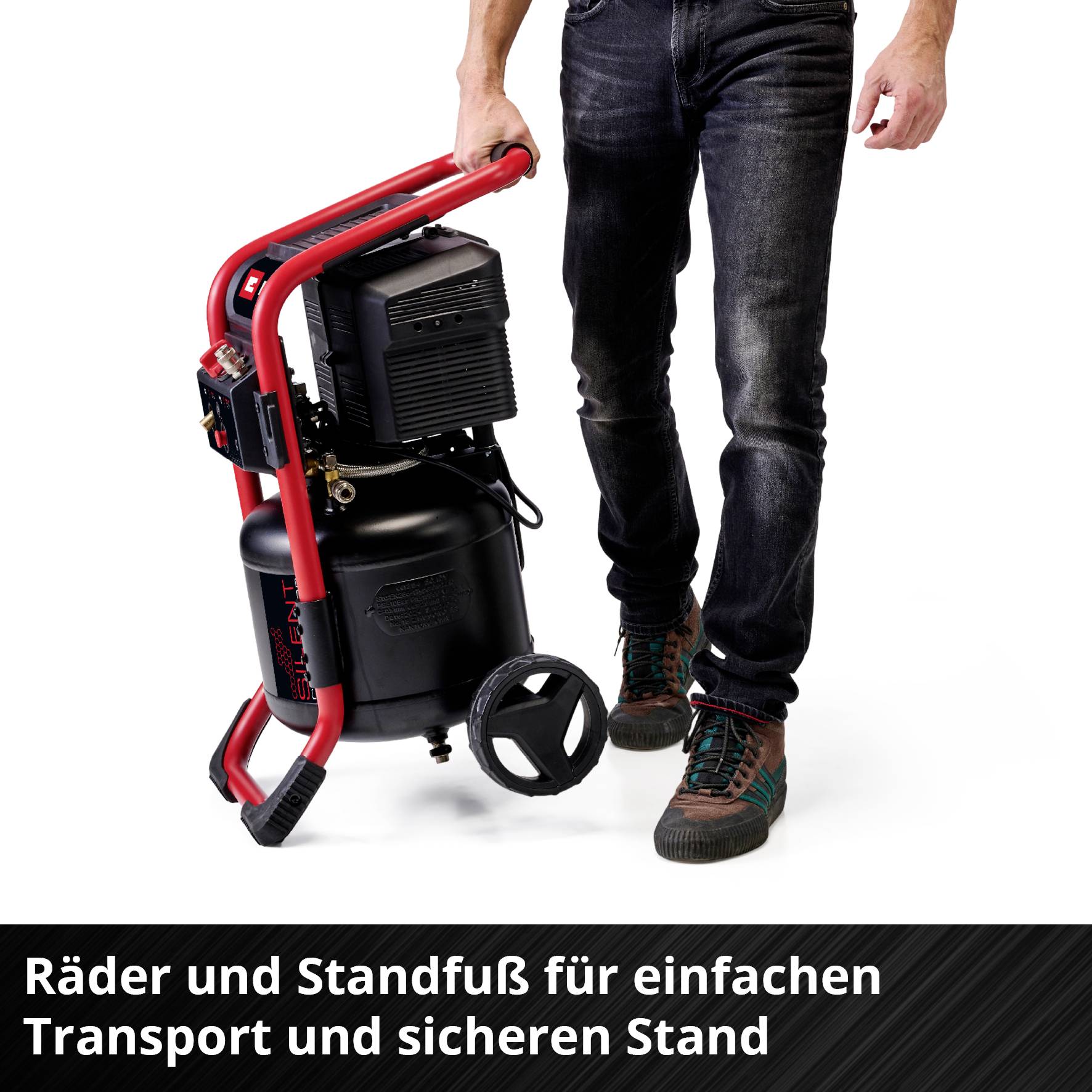 Einhell Druckluft-Kompressor TE-AC 240/24 Silent 24l 10 bar