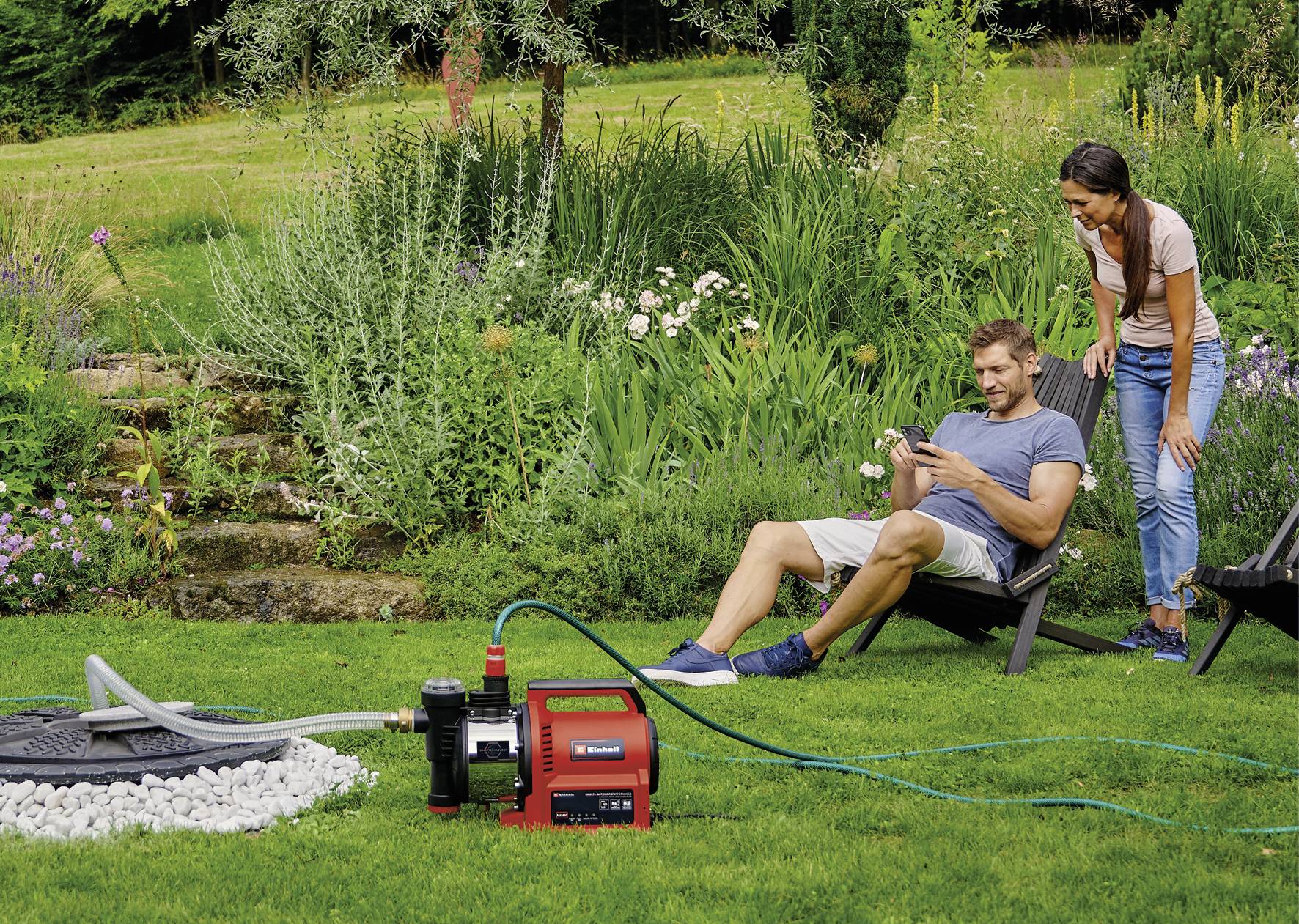 Einhell 4180380 GE-AW 1144 SMART Hauswasserwerk 230V 4400 l/h