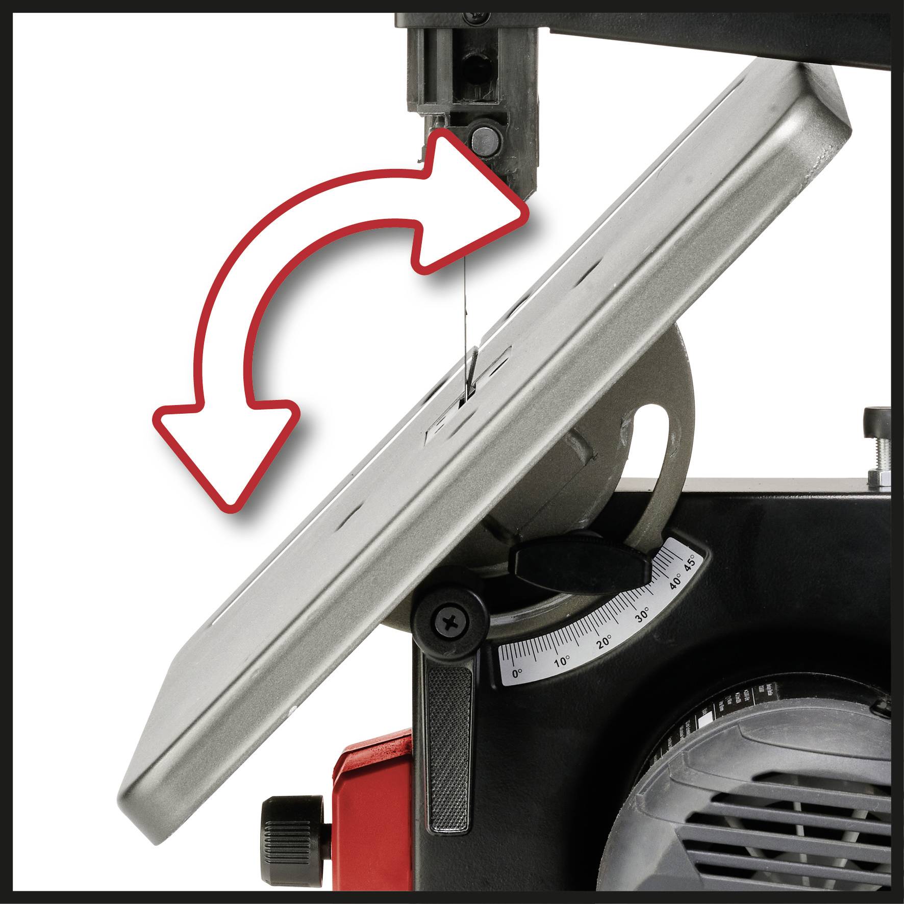 Einhell Bandsäge TC-SB 200/1 Schnitttiefe (max.) 80mm Sägeblatt-Länge 1400mm