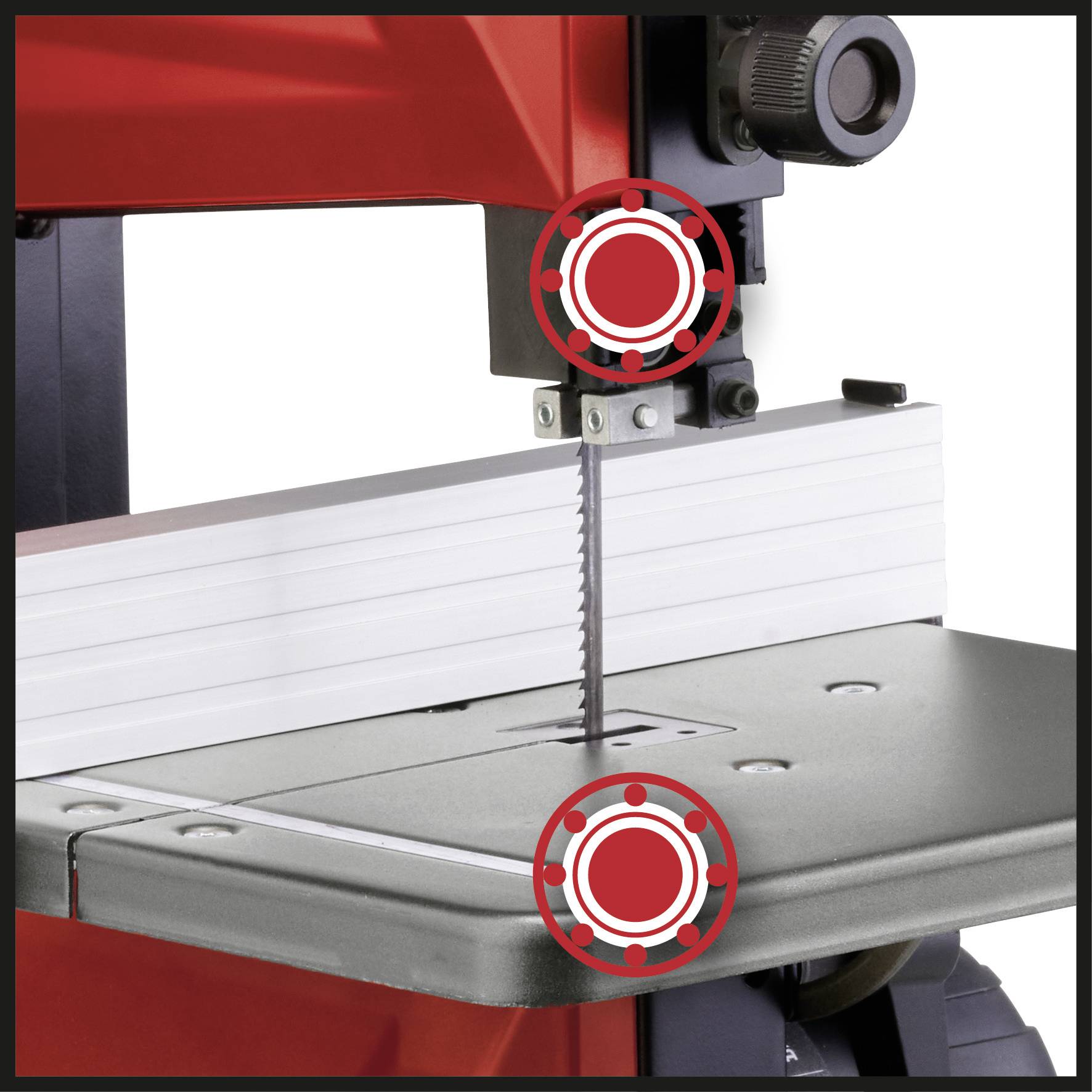 Einhell Bandsäge TC-SB 200/1 Schnitttiefe (max.) 80mm Sägeblatt-Länge 1400mm