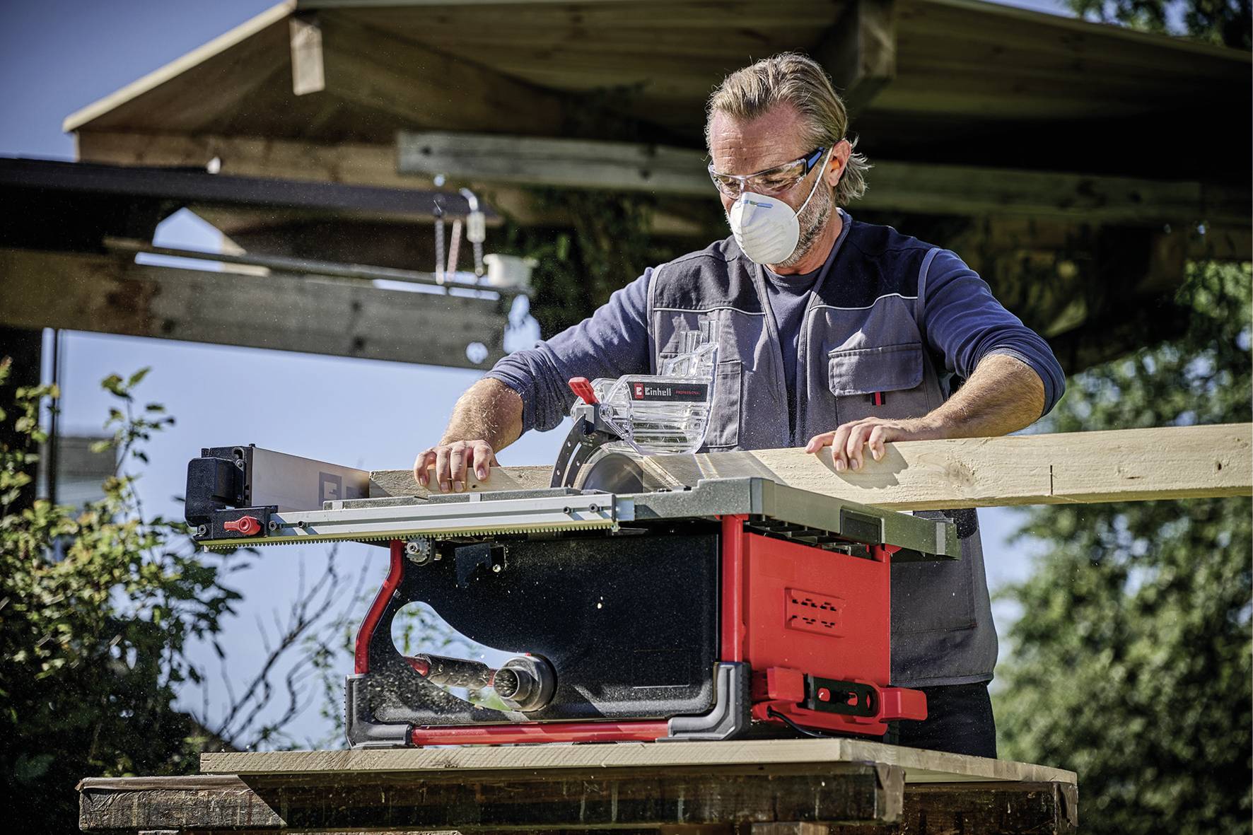 Einhell Professional TP-CC 10 T Tischkreissäge 254 mm 230 V