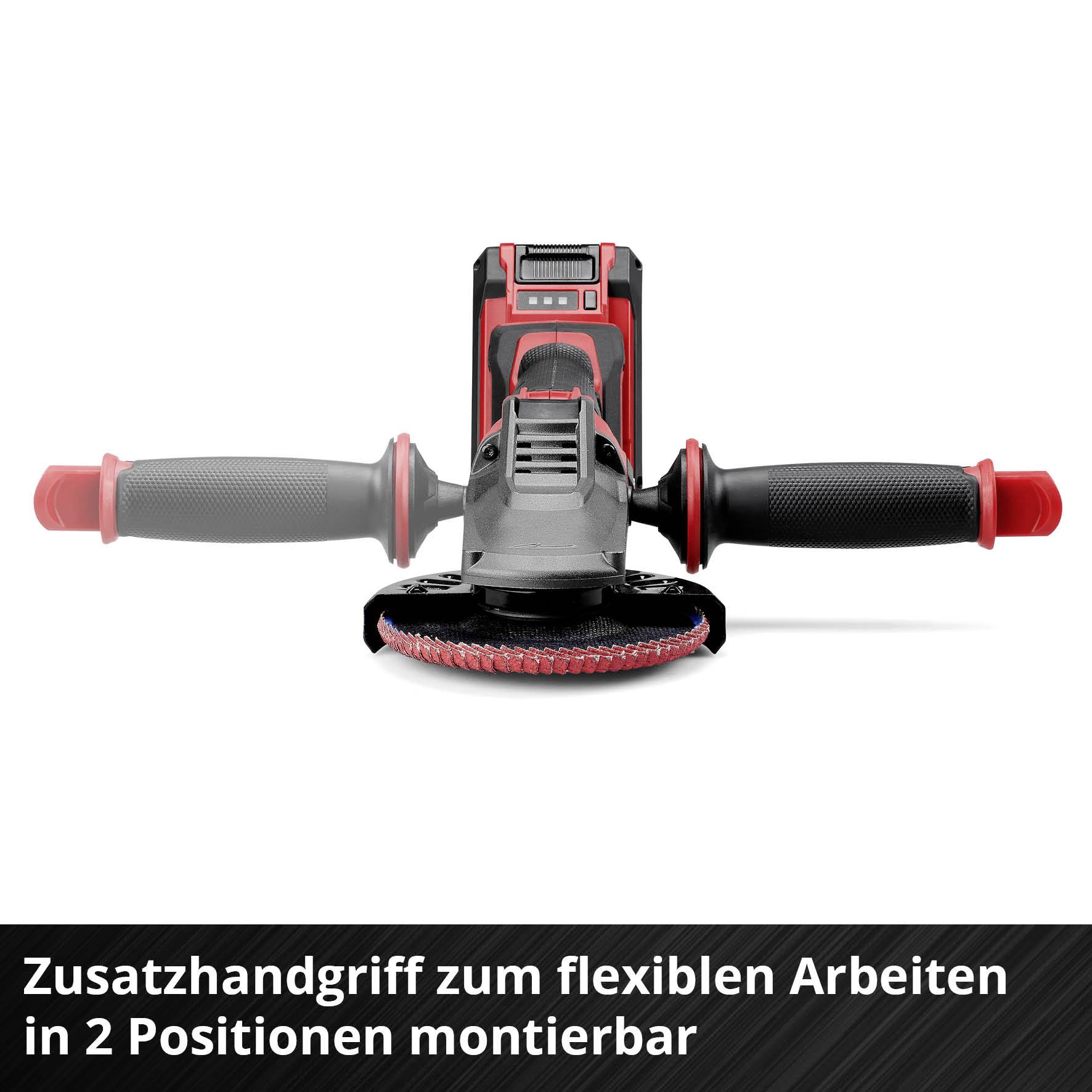 Einhell Professional TP-AG 18/125 F Li BL - Solo Akku-Winkelschleifer 4431175 Akku-Winkelschleifer 125 mm ohne Akku, ohne Ladegerät 700 W 18 V 2.5