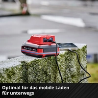 Einhell TC-CP 18 Li USB A/C-Solo 4514148 USB-Adapter Einhell TC-CP 18 Li USB A/C-Solo 4514148 USB-Adapter