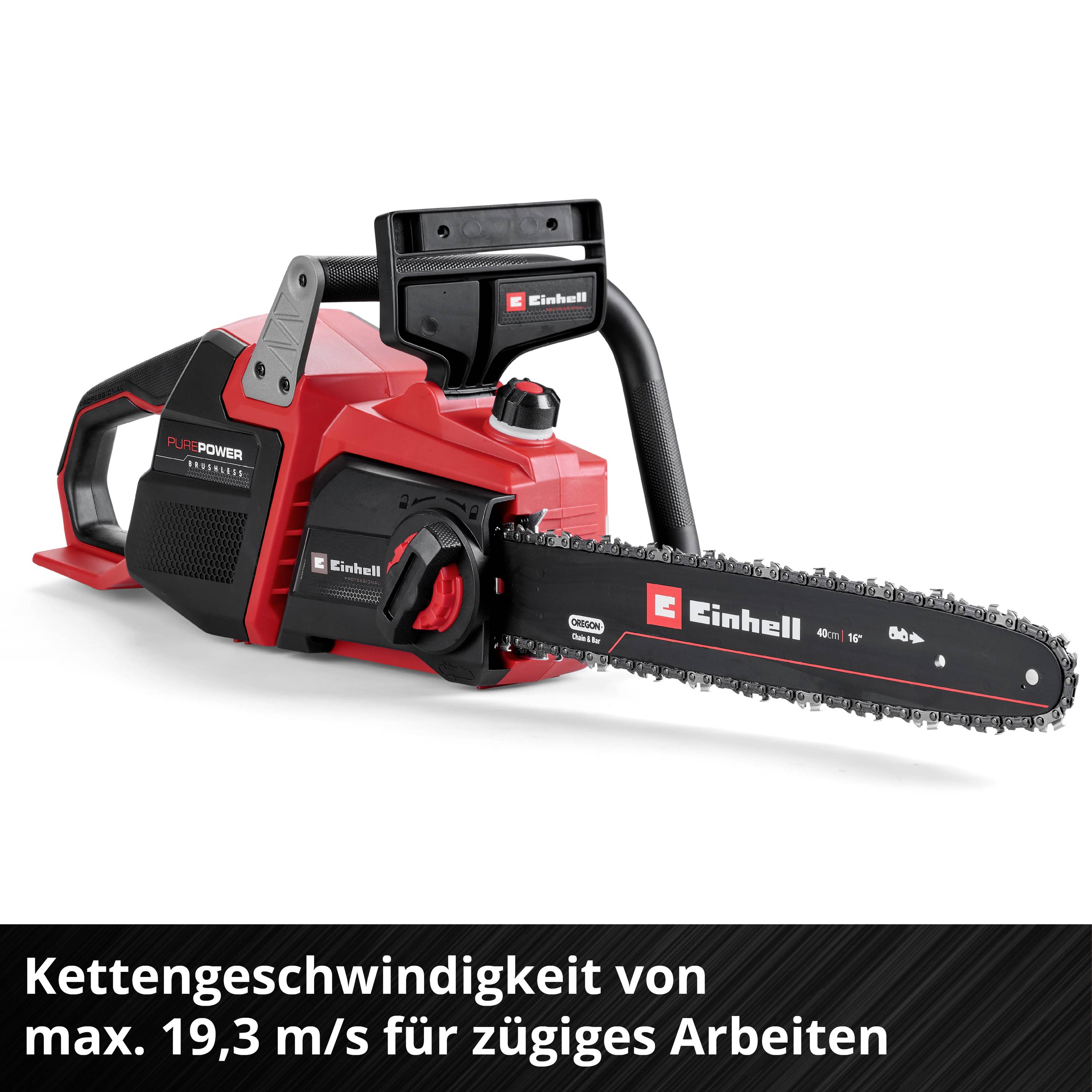 Einhell Professional GP-LC 36/40 Li BL-Solo Akku-Kettensäge 36V Schwertlänge 400mm