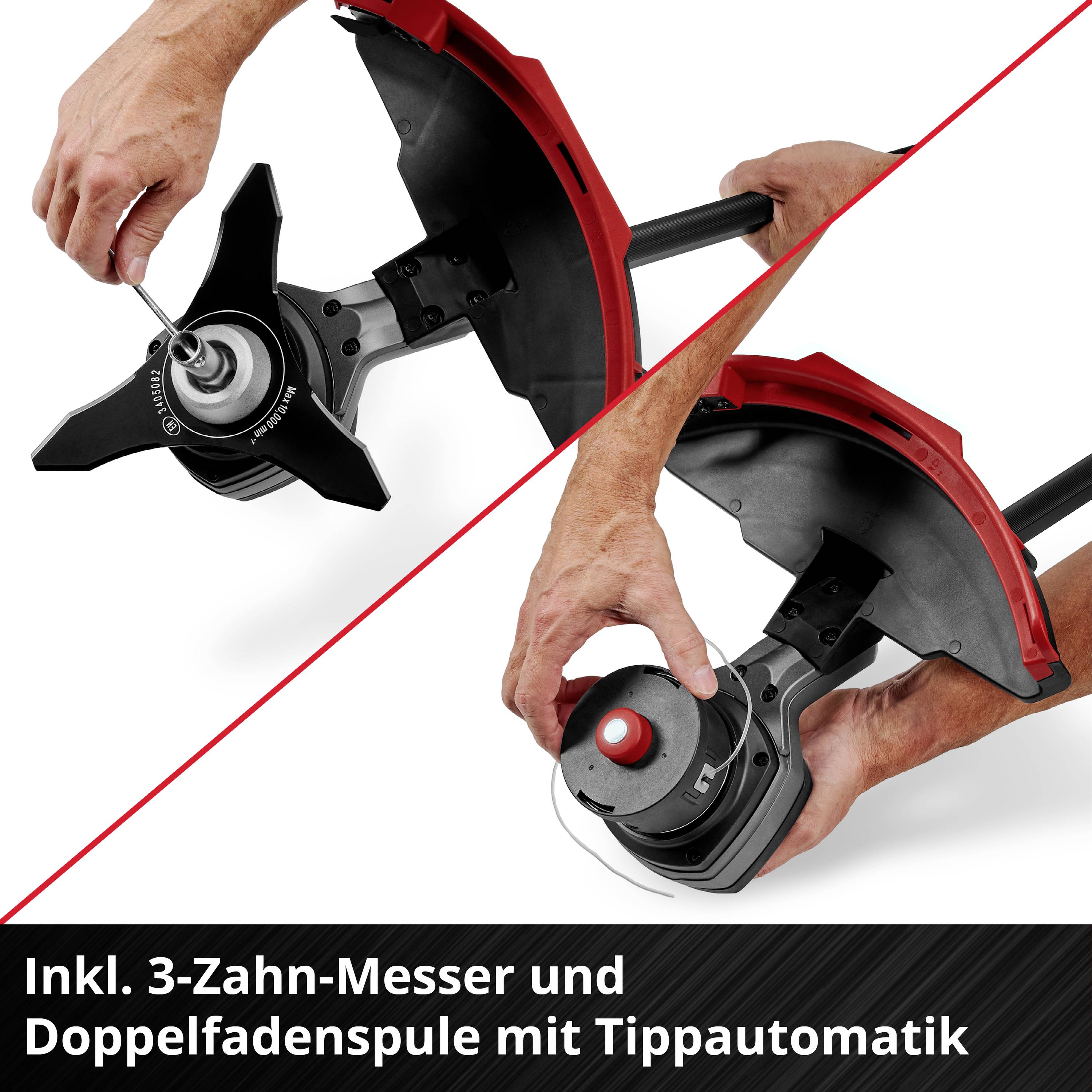 Einhell Professional GP-BC 36/430 Li BL-Solo Akku-Motorsense 36V Schnittbreite (max.): 255mm