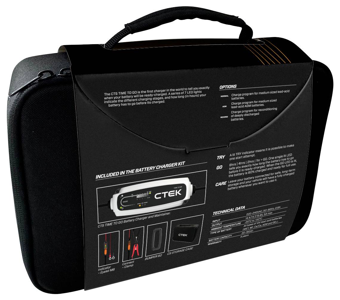 CTEK Ready Kit 40-686 Automatikladegerät 12V 5A