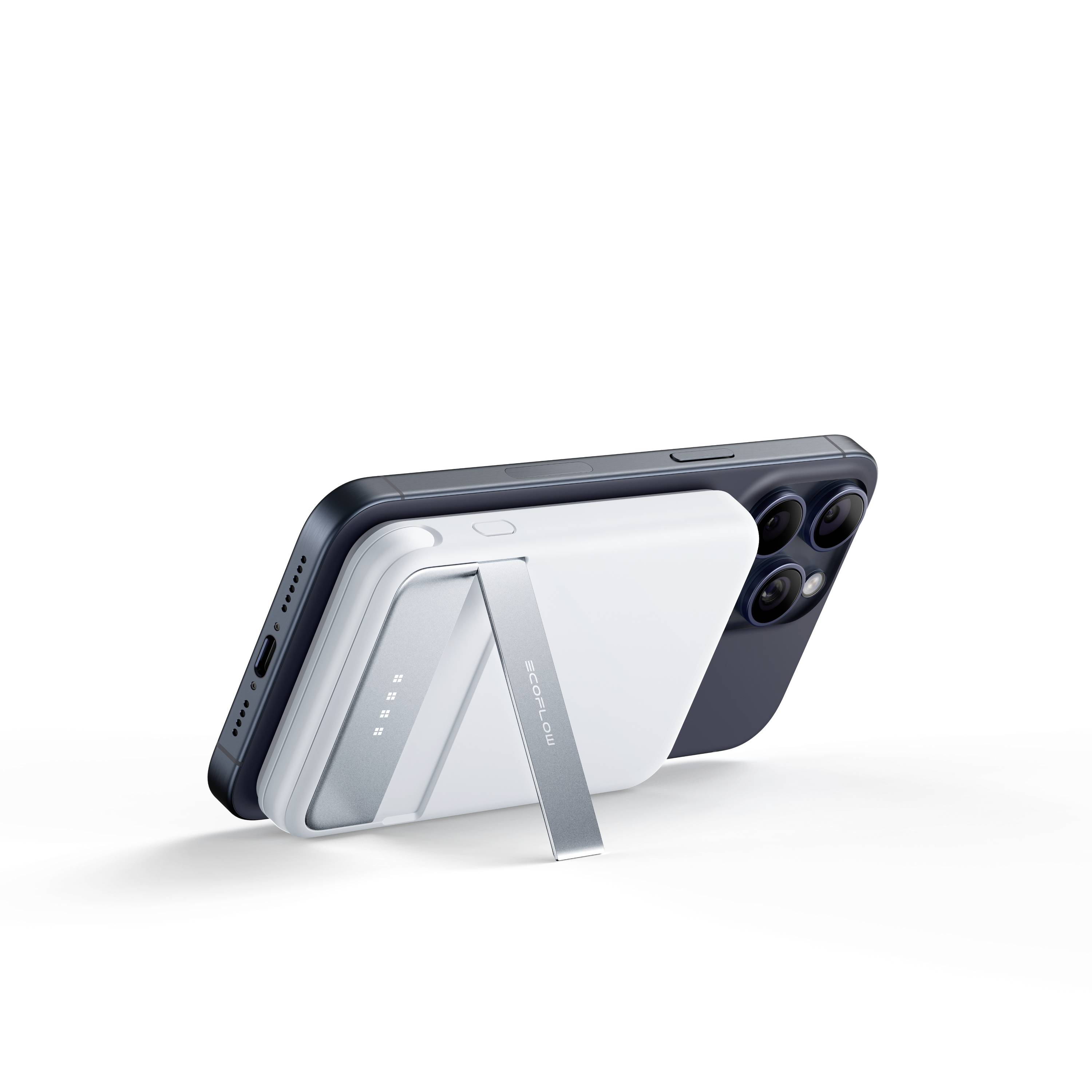 ECOFLOW Rapid 5000 Powerbank 5000 mAh Magsafe, Qi Wireless Charging Li-Ion USB-C®, Wireless Charging Hellblau