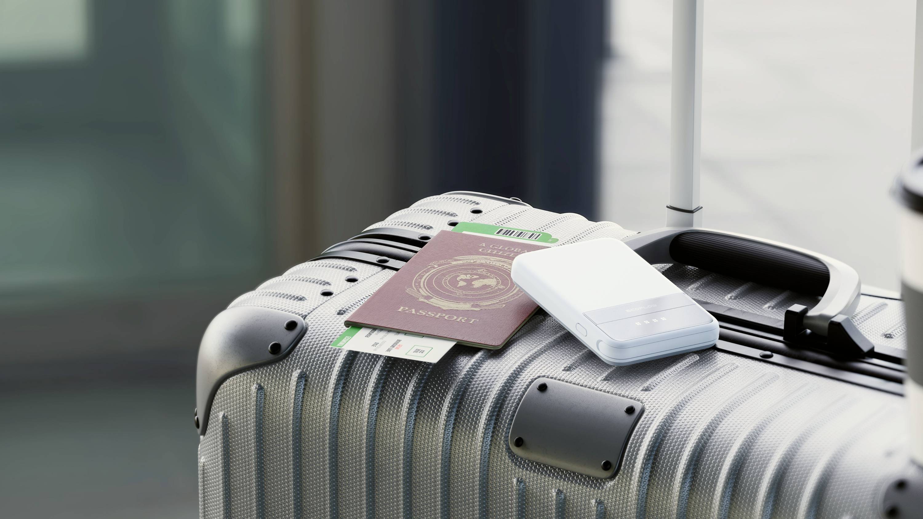 ECOFLOW Rapid 5000 Powerbank 5000 mAh Magsafe, Qi Wireless Charging Li-Ion USB-C®, Wireless Charging Hellblau