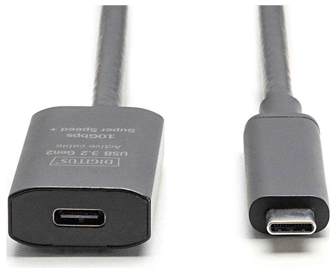 Digitus USB-Kabel USB 3.2 Gen2, USB 3.2 Gen2, USB 3.2 Gen1, USB 3.2 Gen1, USB 3.1 Gen2, USB 3.1 Gen1, USB 3.0 USB-C®, USB-C®