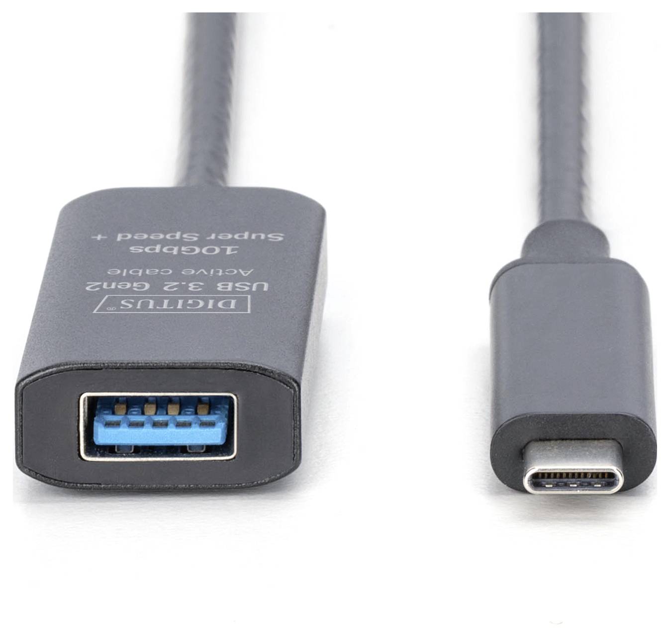 Digitus USB-Kabel USB 3.2 Gen2, USB 3.2 Gen2, USB 3.2 Gen1, USB 3.2 Gen1, USB 3.1 Gen2, USB 3.1 Gen1, USB 3.0 USB-C®, USB-C®