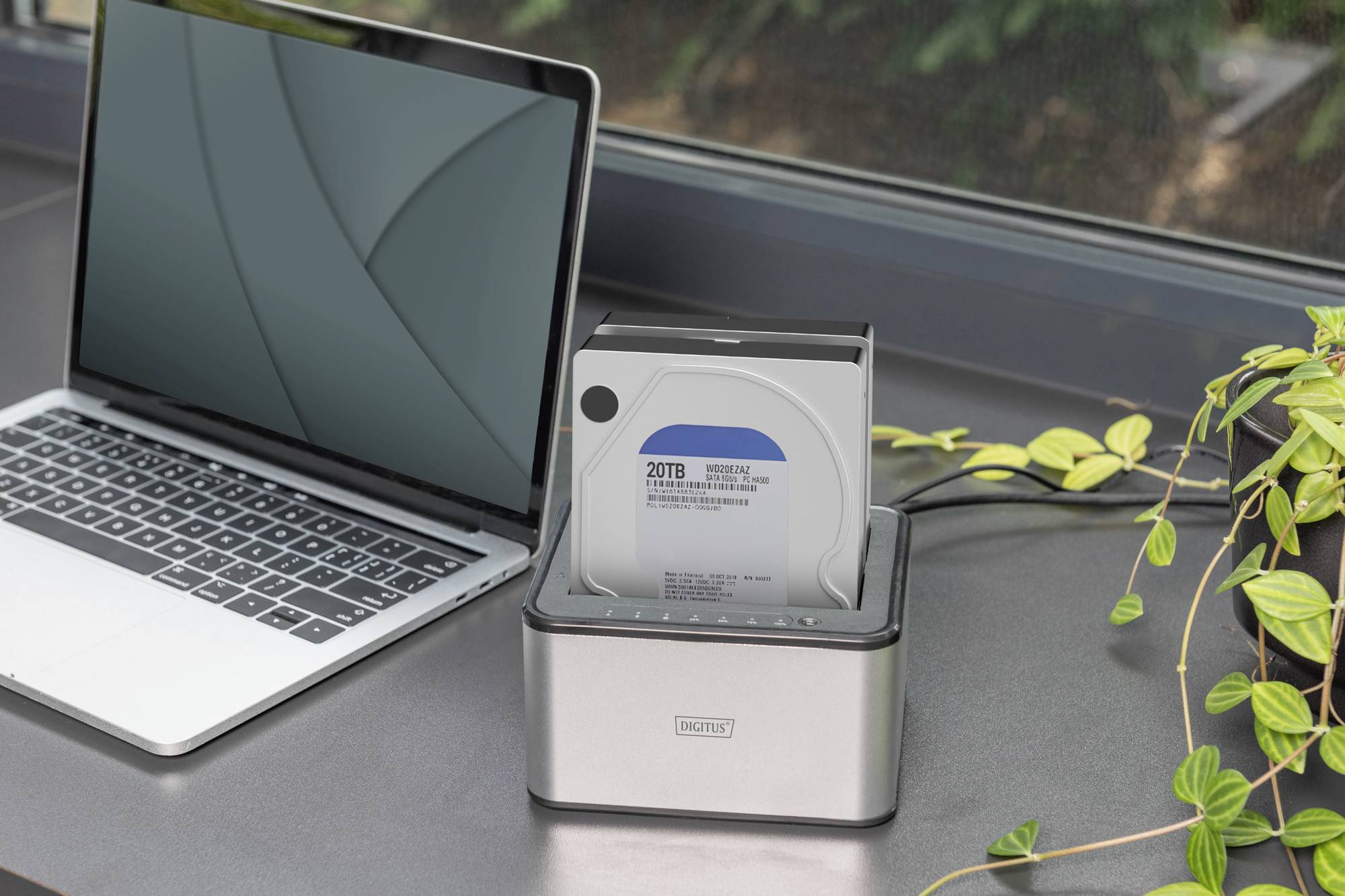 Digitus DA-71540-2 USB-A, USB, USB-A (USB 3.0) SATA, SATA 6 Gb/s, SATA I, SATA II, SATA III Festplatten-Kopierstation 2.5 Zoll