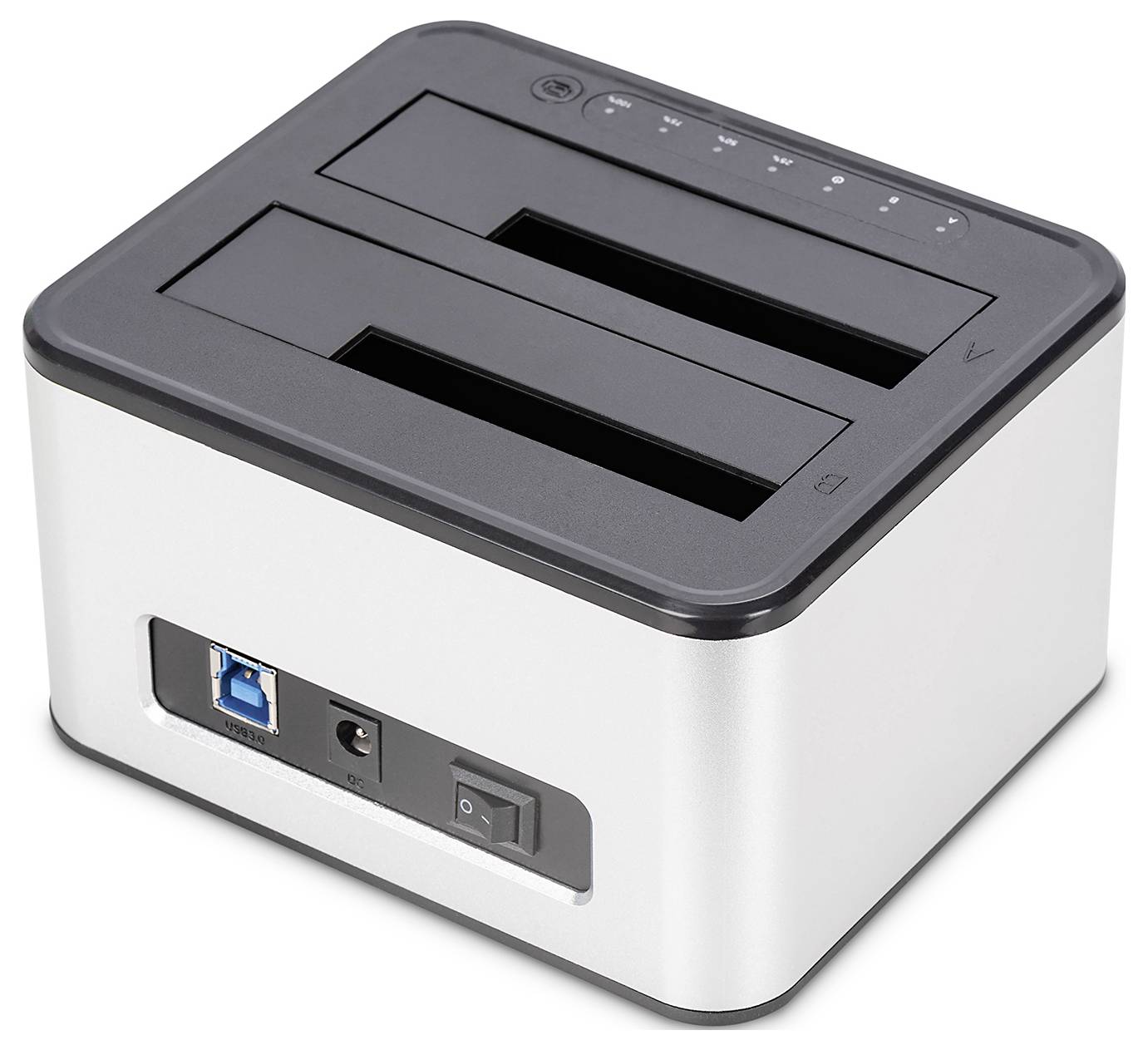 Digitus DA-71540-2 USB-A, USB, USB-A (USB 3.0) SATA, SATA 6 Gb/s, SATA I, SATA II, SATA III Festplatten-Kopierstation 2.5 Zoll