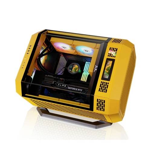 Thermaltake Chassis Stand Kit for The Tower 600 Bumblebee PC-Gehäuse Ständer Gelb, Schwarz