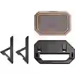 Thermaltake Chassis Stand Kit for The Tower 600 Gravel Sand PC-Gehäuse Ständer Braun, Schwarz Thermaltake Chassis Stand Kit for The Tower 600 Gravel Sand PC-Gehäuse Ständer Braun, Schwarz