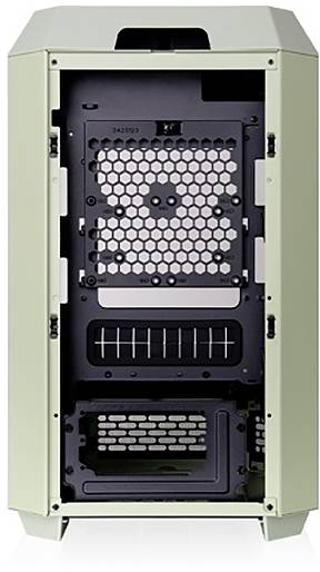 Thermaltake The Tower 250 Matcha Green Midi-Tower Gaming-Gehäuse Grün, Schwarz